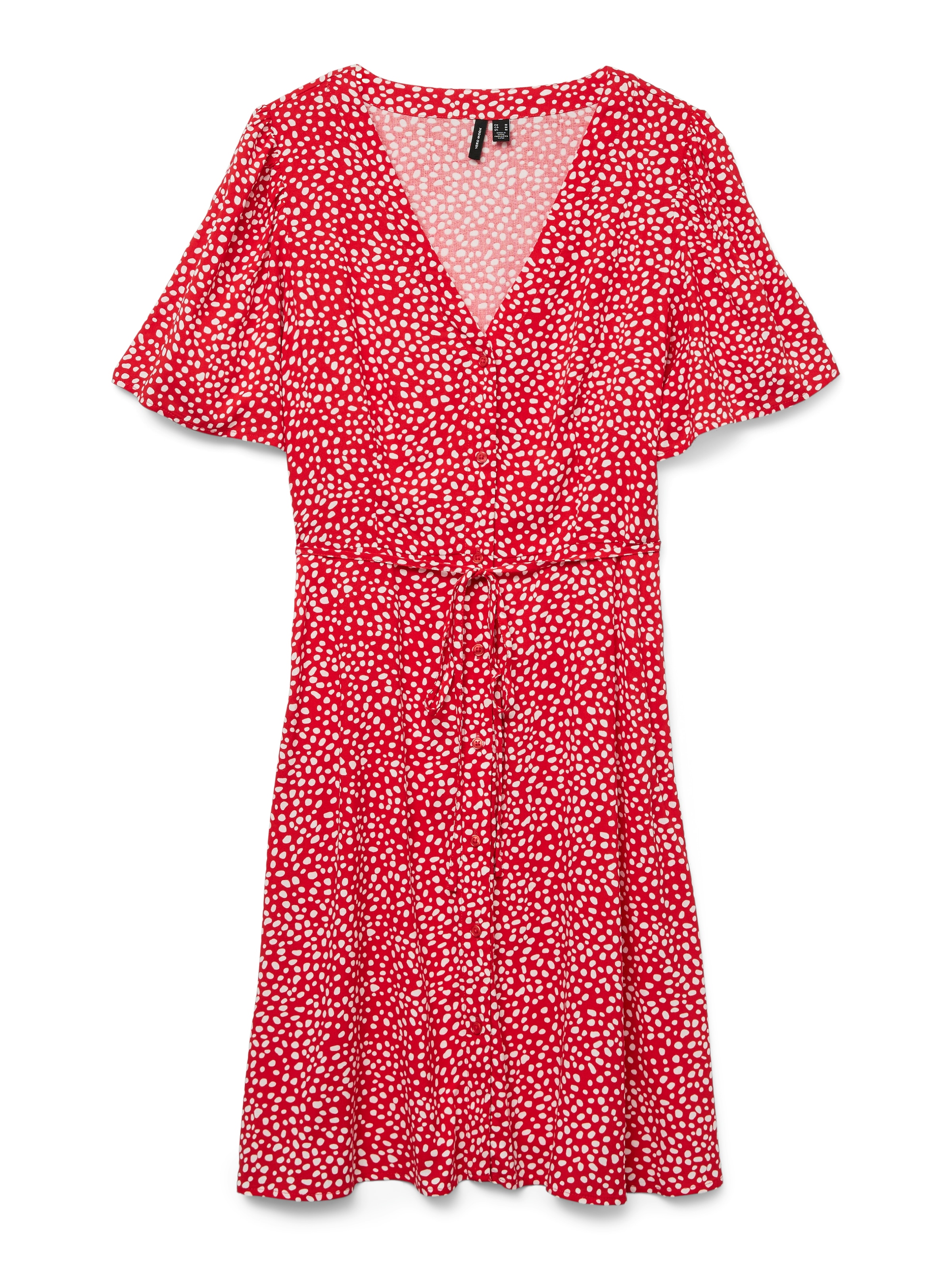 Vero Moda Minikleid »VMALBA SS SHORT DRESS WVN NOOS« Viskose, slim fit