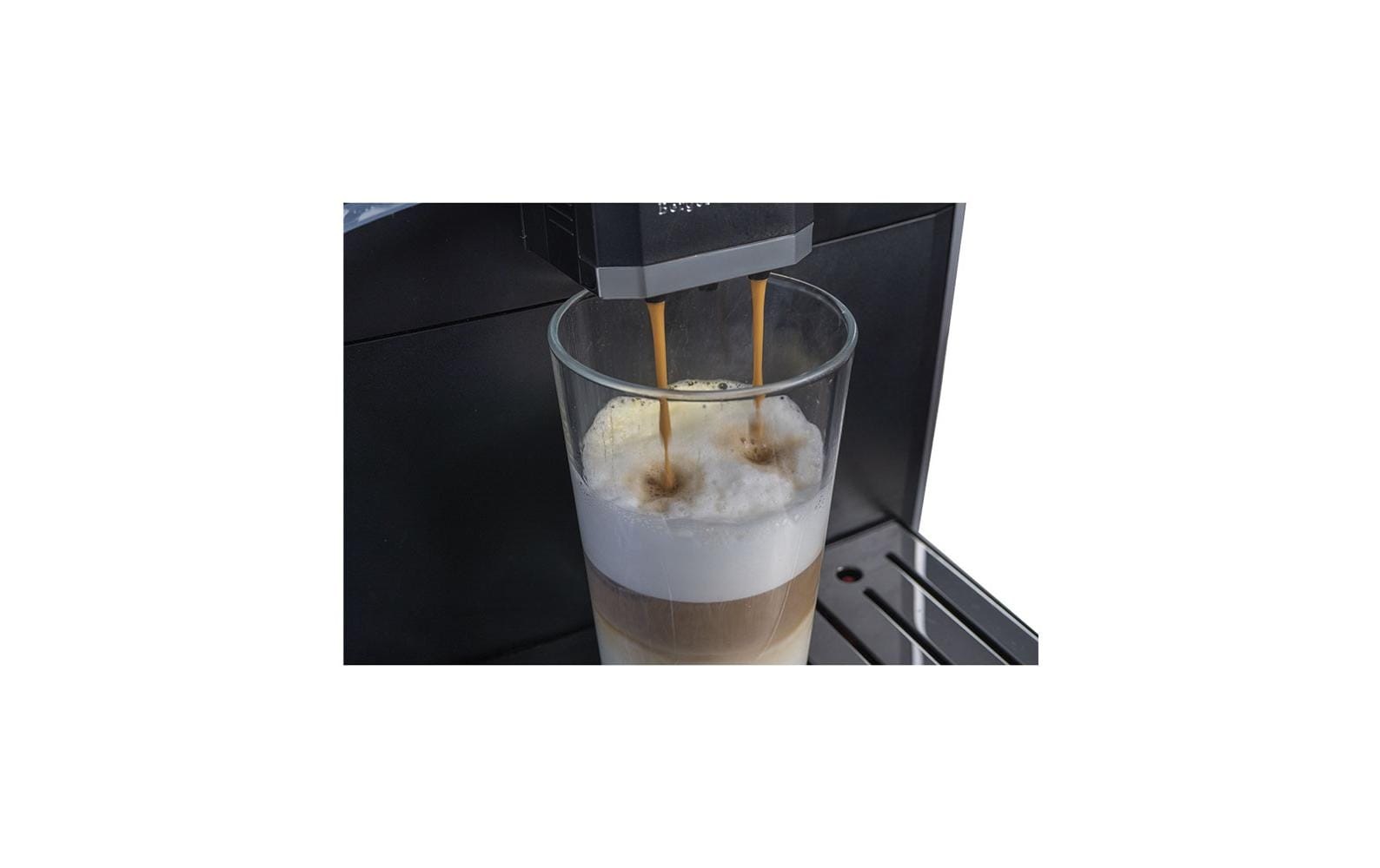   Machine à café automatique »Berger Lanz Mucho Gusto« Kaffeevollautomat mit 19 Bar und HD Touchdisplay