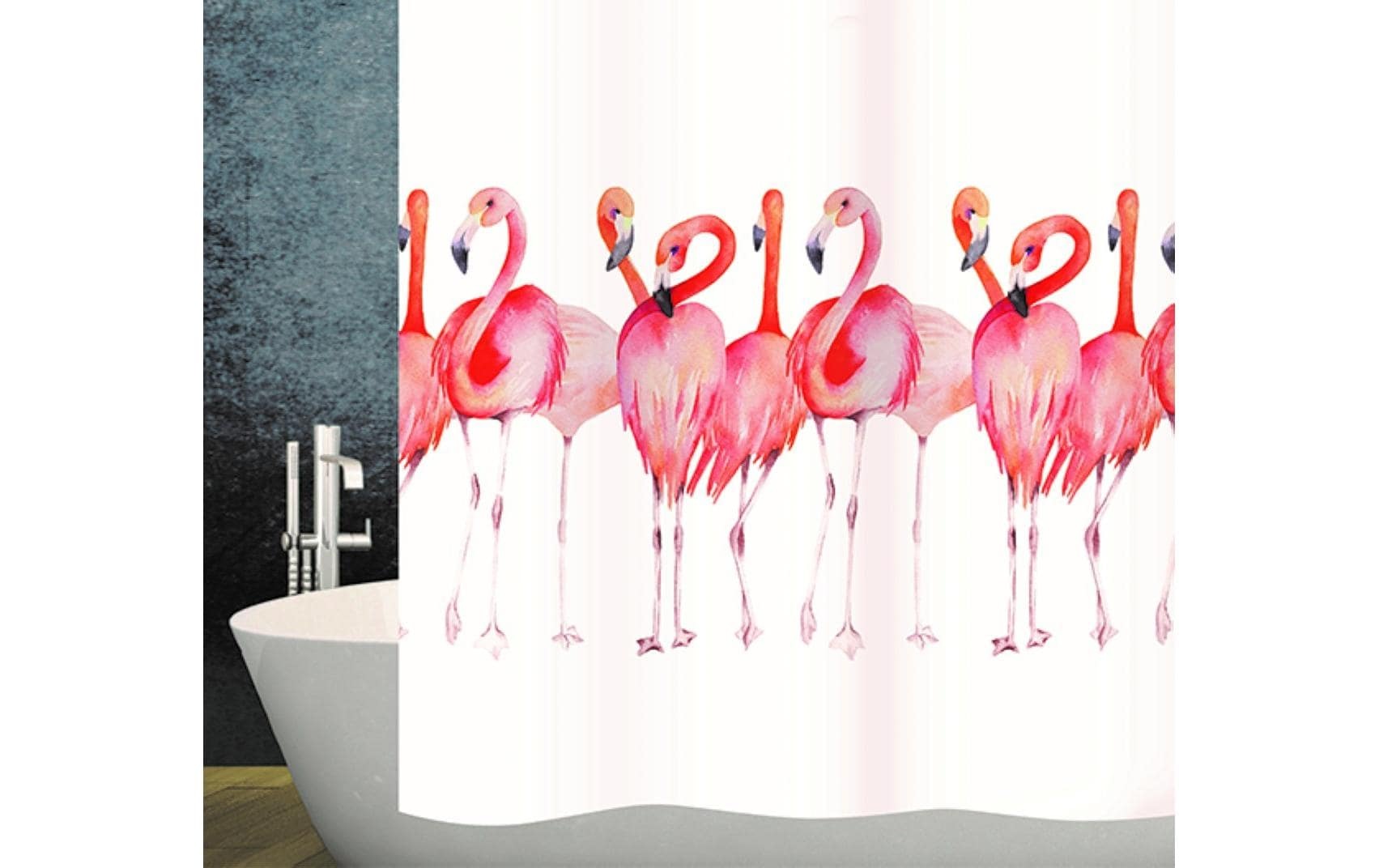 diaqua® Rideau de douche »Flamingo« Breite 180 cm