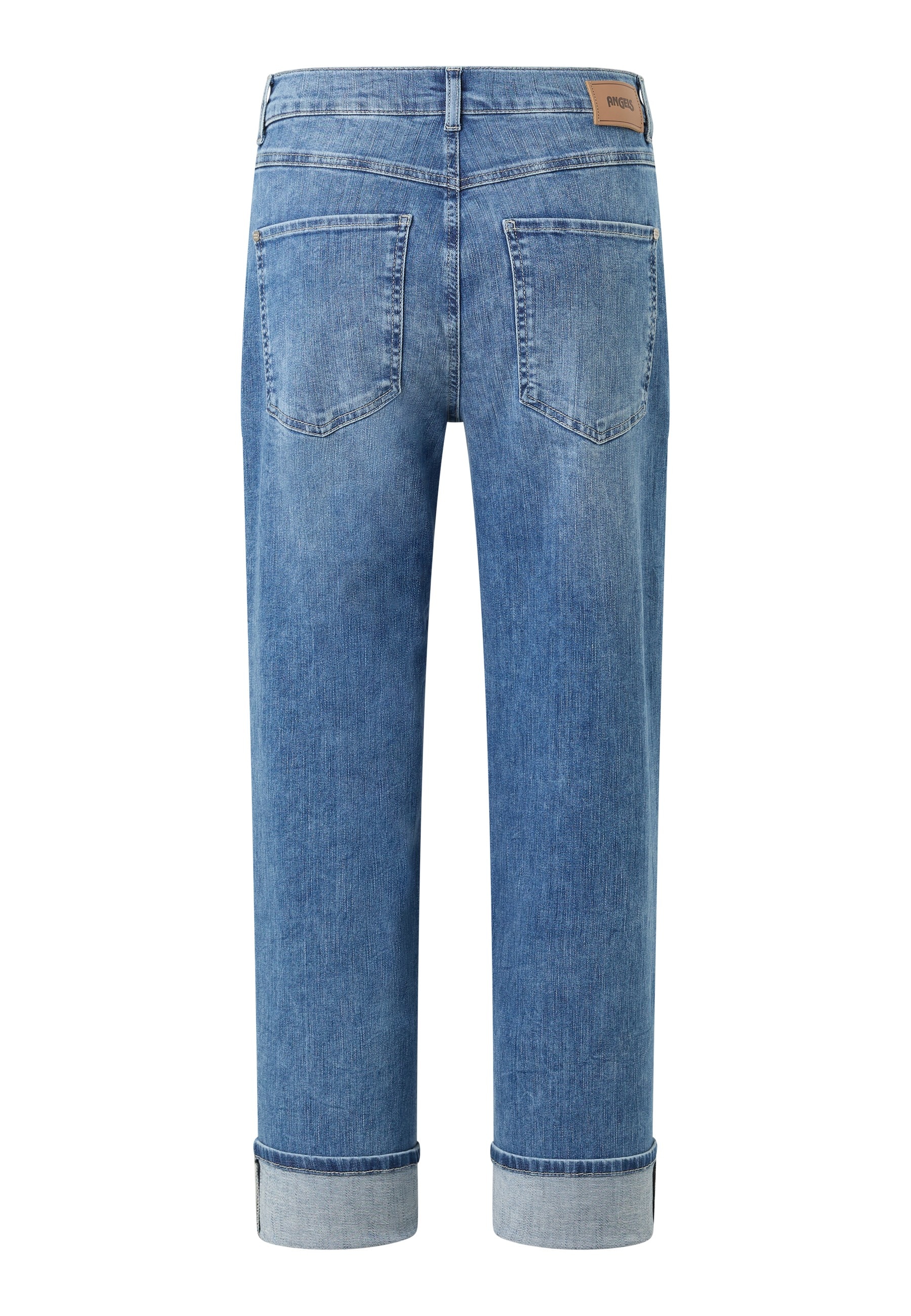 ANGELS Relax-fit-Jeans »LIBERTA TURN UP« Relaxed fit, aus Baumwollmischung, mit grossen Vordertaschen