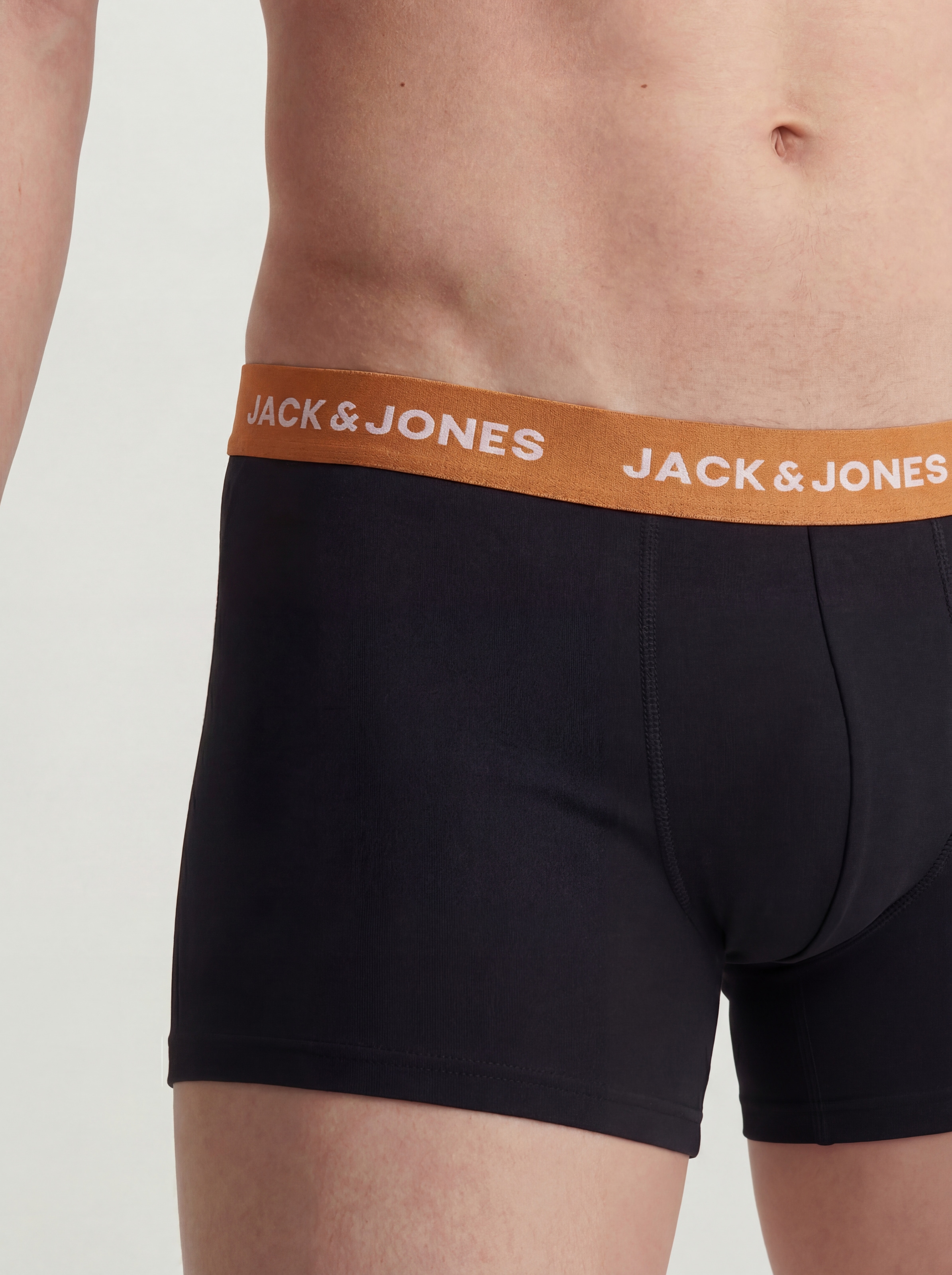 Jack & Jones Trunk »JACOLIVER SOLID TRUNKS 5 PACK BOX« Packung, 5 Stk. Baumwollmischung