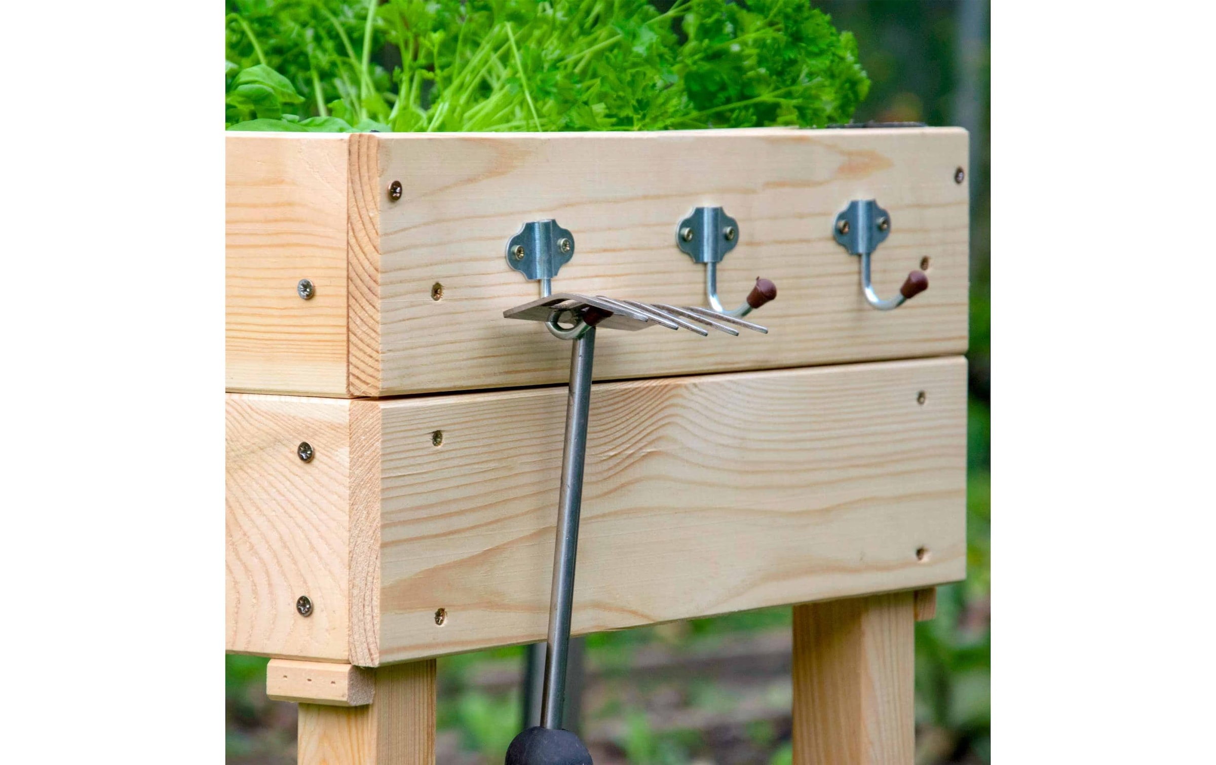 dobar Hochbeet »Erhöhtes Frühbeet mit Aufsatz aus Holz«