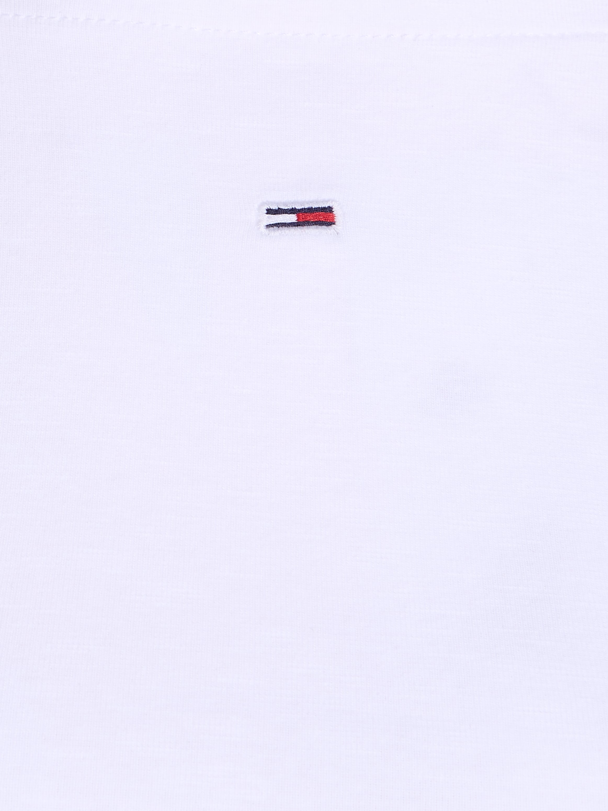 Tommy Jeans Spaghettitop »TJW SLIM CRP BABYLOCK RIB TOP« mit gewelltem Abschluss am Saum