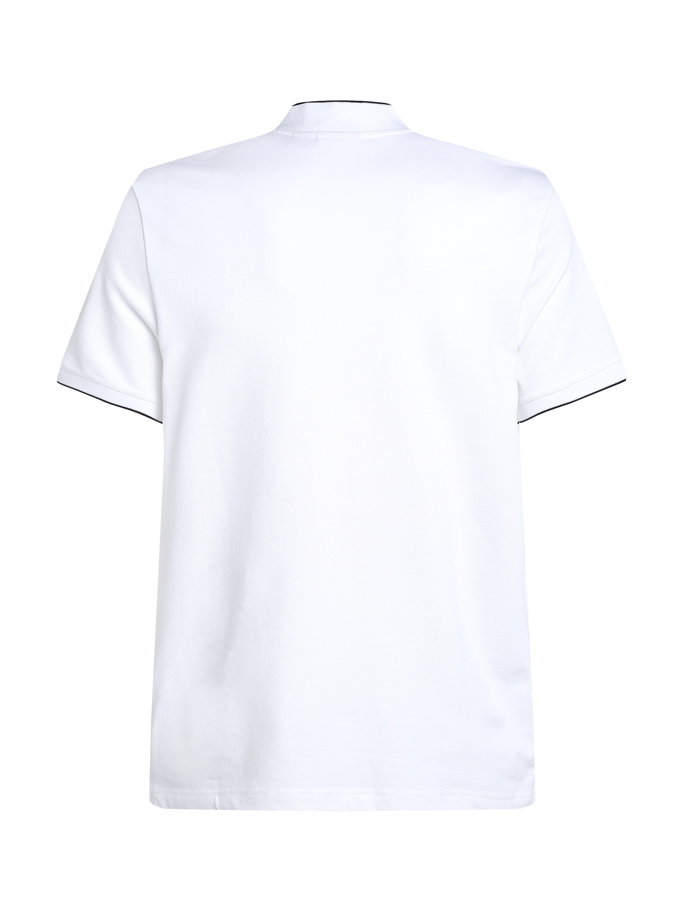 Calvin Klein Polo »STRETCH PIQUE STAND COLLAR POLO« mit kontrastfarbenen Kanten