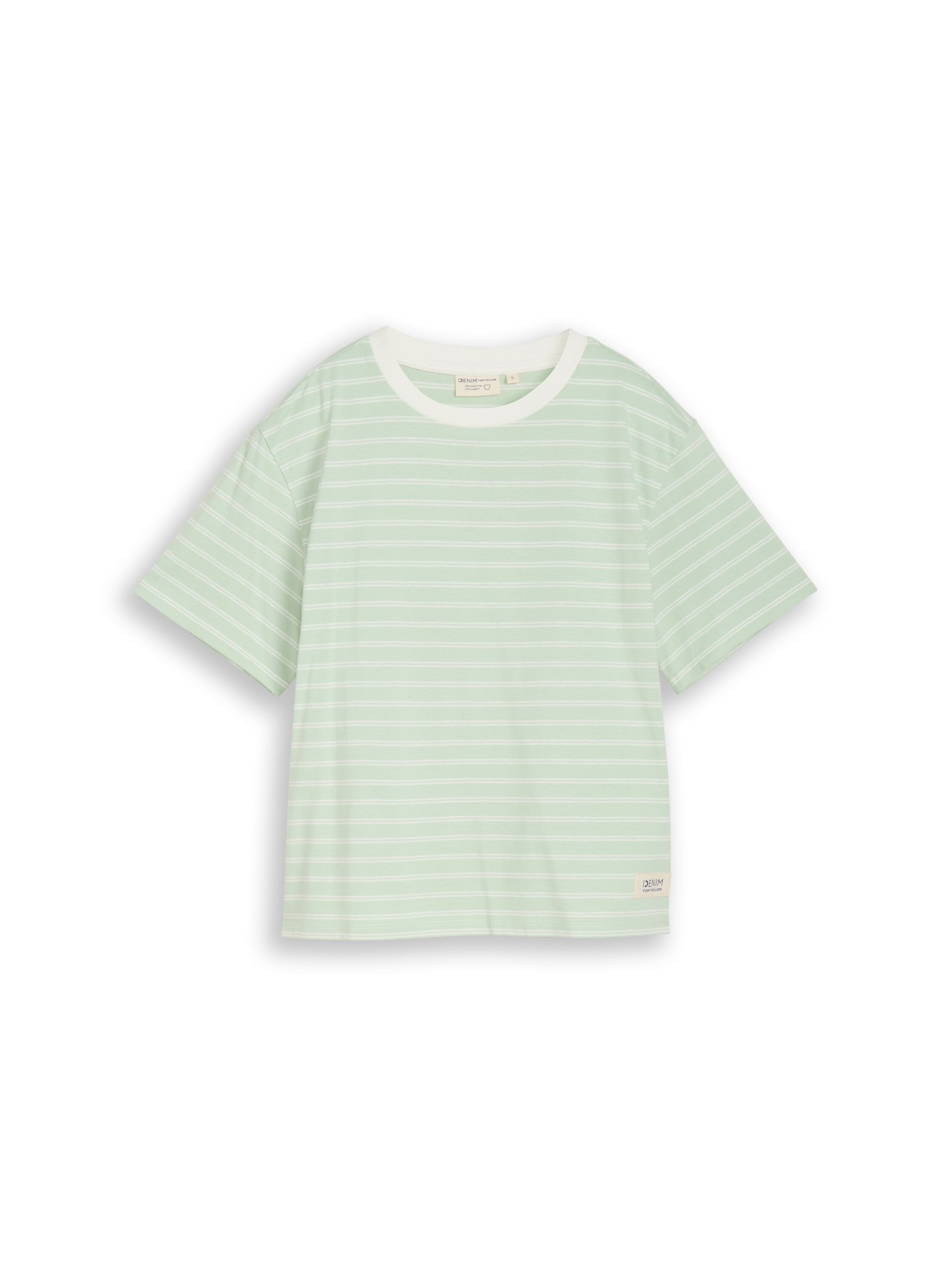 TOM TAILOR Denim T-Shirt mit Streifen Muster
