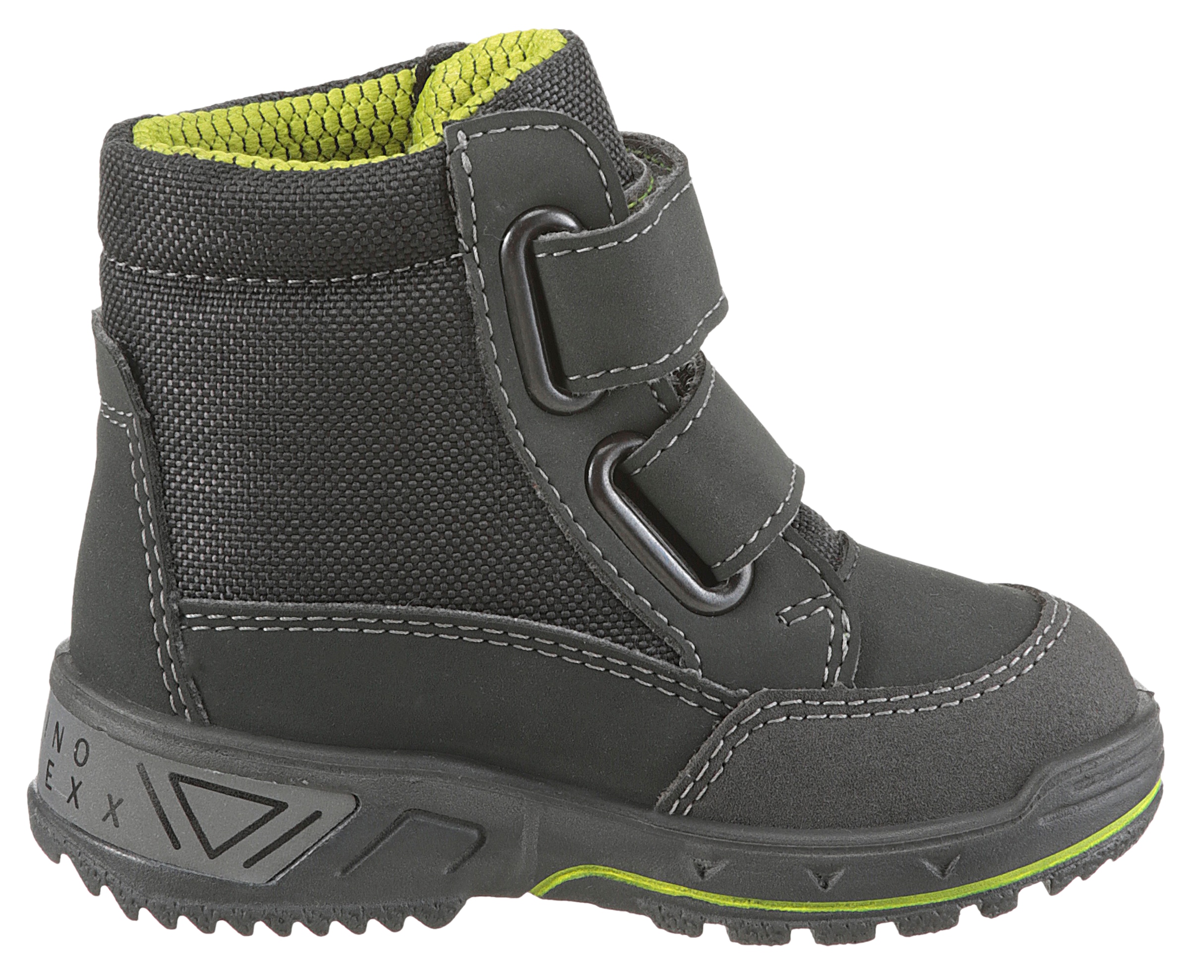 PEPINO by RICOSTA Winterstiefel »Draki WMS: mittel«  Klettschuh mit Sympatex, Lauflernschuh, Grössenschablone zum Download