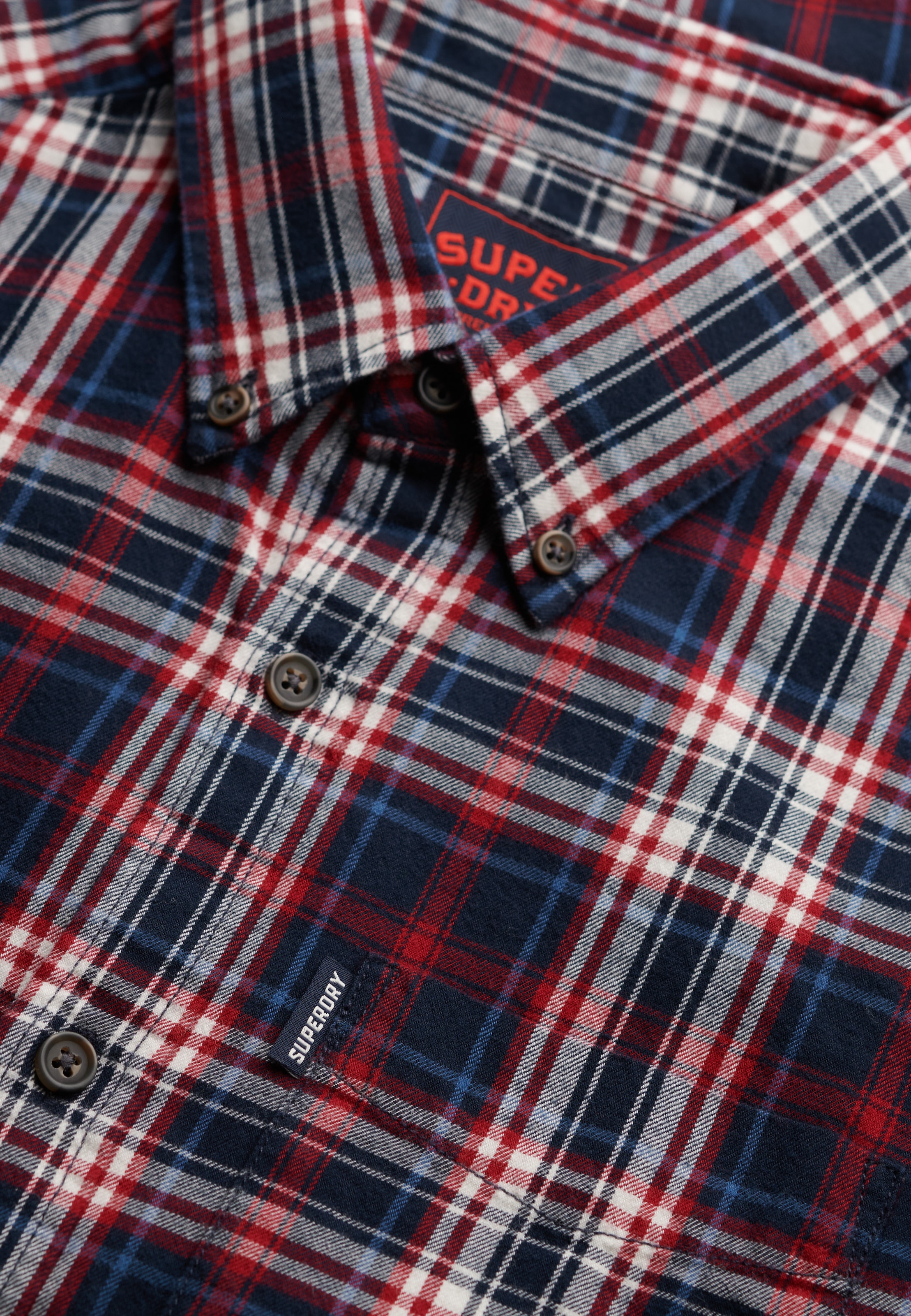 Superdry Langarmhemd »VINTAGE CHECK SHIRT«