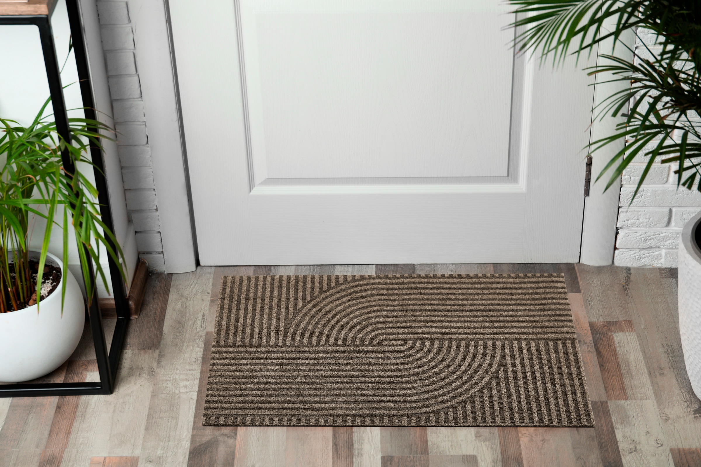 Andiamo Tapis de sol »Yukon« Rectangulaire 6 mm Höhe Schmutzfangmatte, modernes Design, robust, waschbar, rutschhemmend