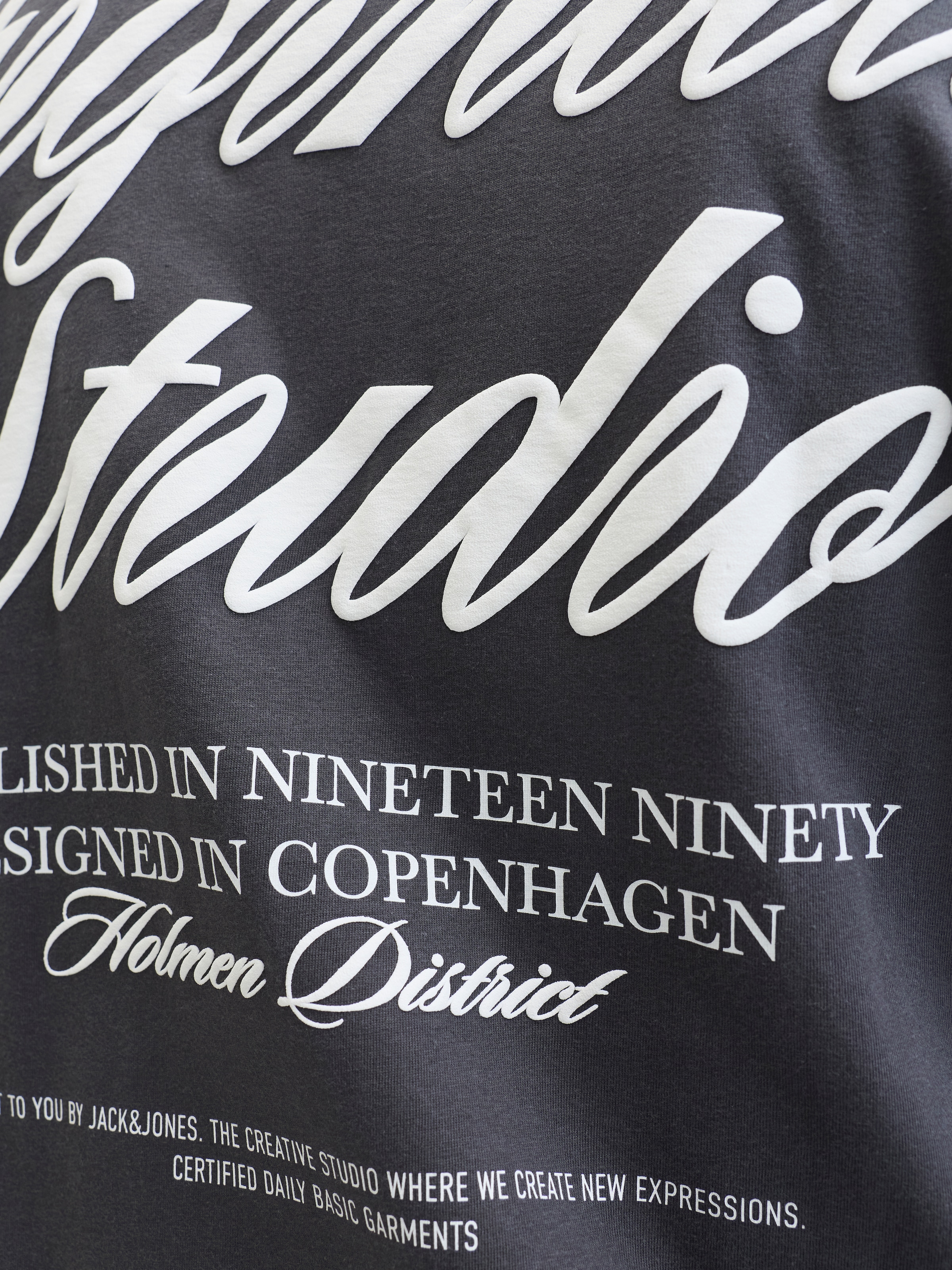 Jack & Jones PlusSize Kurzarmshirt »JORNORREBRO TYPO TEE SS CREW NECK  PLS«, mit Schriftzug
