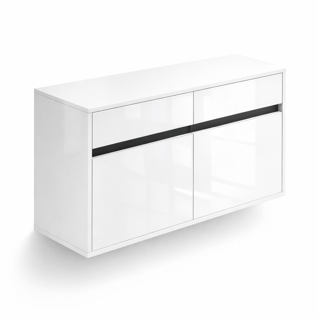 GOODproduct Garderoben-Set »Locco Flurmöbel, Dielenmöbel, Flurschrank, Flurgarderobe B: ca 150 cm« 3 Stk. tlg.