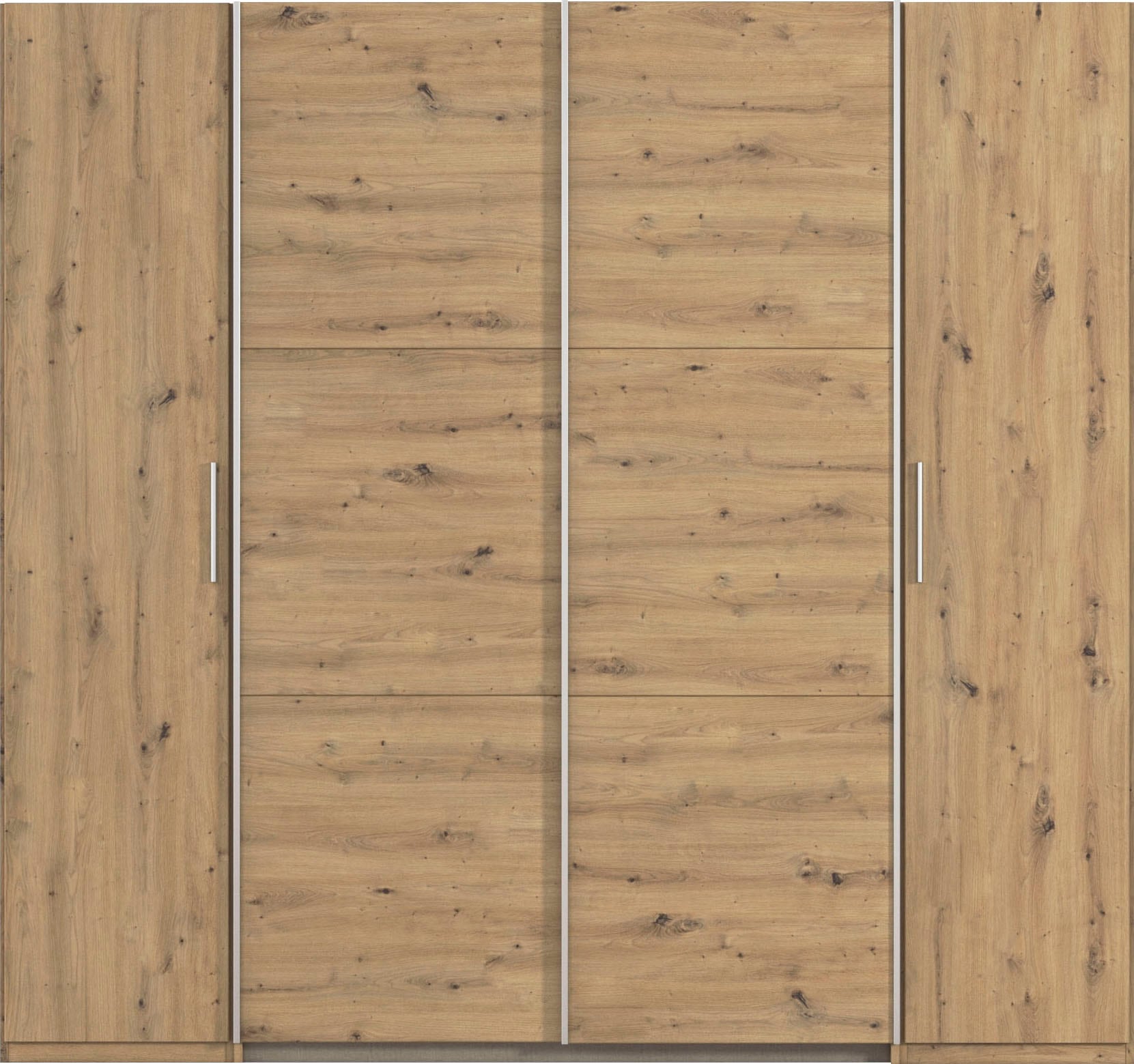 rauch Schwebetürenschrank »Kleiderschrank Drehtürenschrank Schrank Garderobe KRONACH« in 3 Ausstattungen BASIC/CLASSIC/PREMIUM, Breiten 225/268/311/354 cm,  mit Dreh- und Schwebetüren und vielen Einlegeböden MADE IN GERMANY