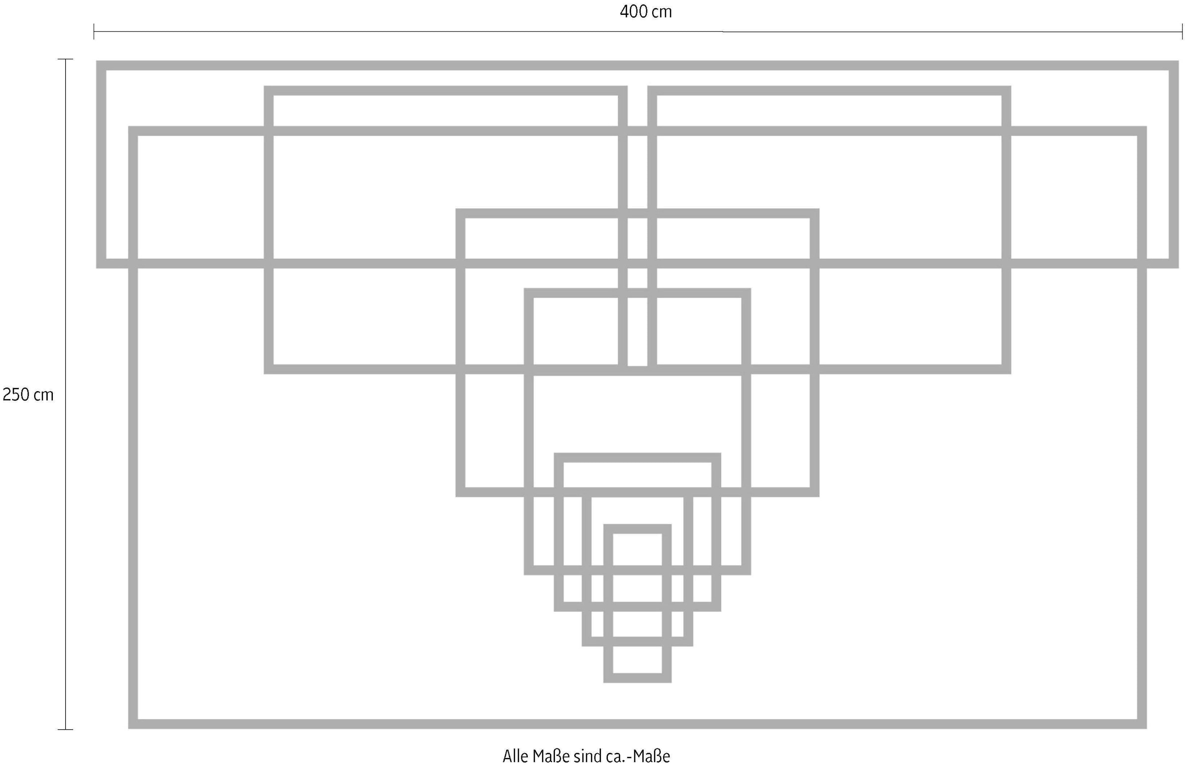 Komar Vliestapete »Digitaldruck Vlies -  Mills Board Center - Grösse 400 x 250 cm« bedruckt glatt Wohnzimmer, Schlafzimmer