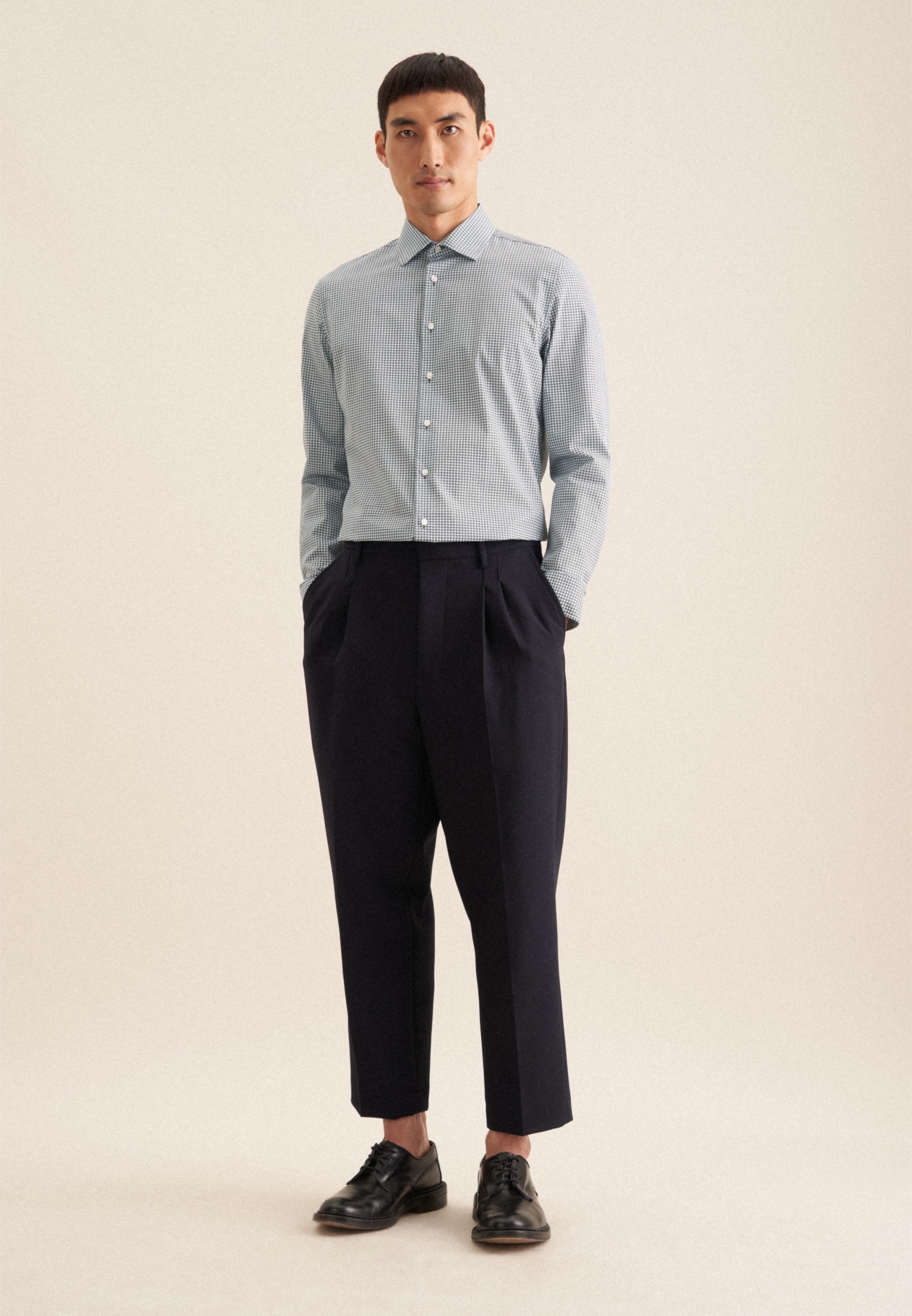 seidensticker Chemise d'affaires »X-Slim« X-Slim 1/1 Kentkragen Druck