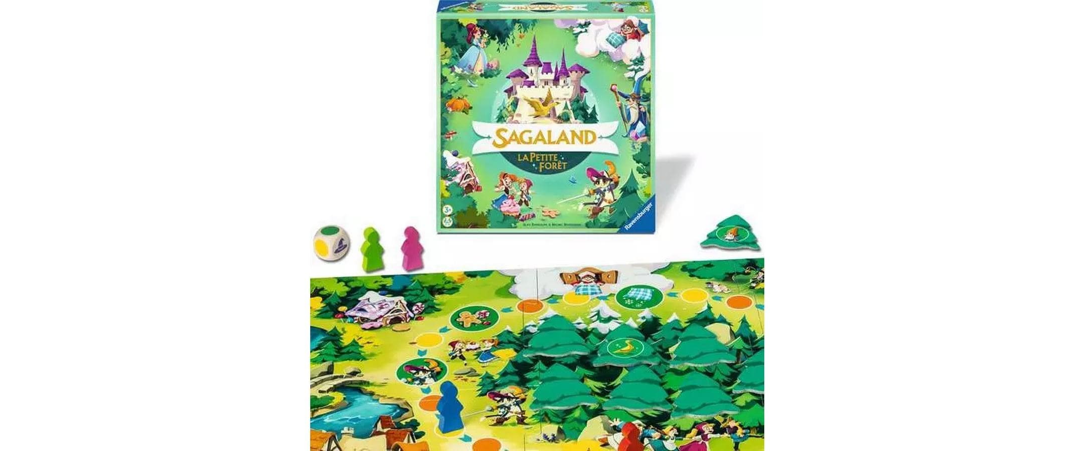 Ravensburger Jeu »Merkspiel Der kleine Wald von Sagaland«