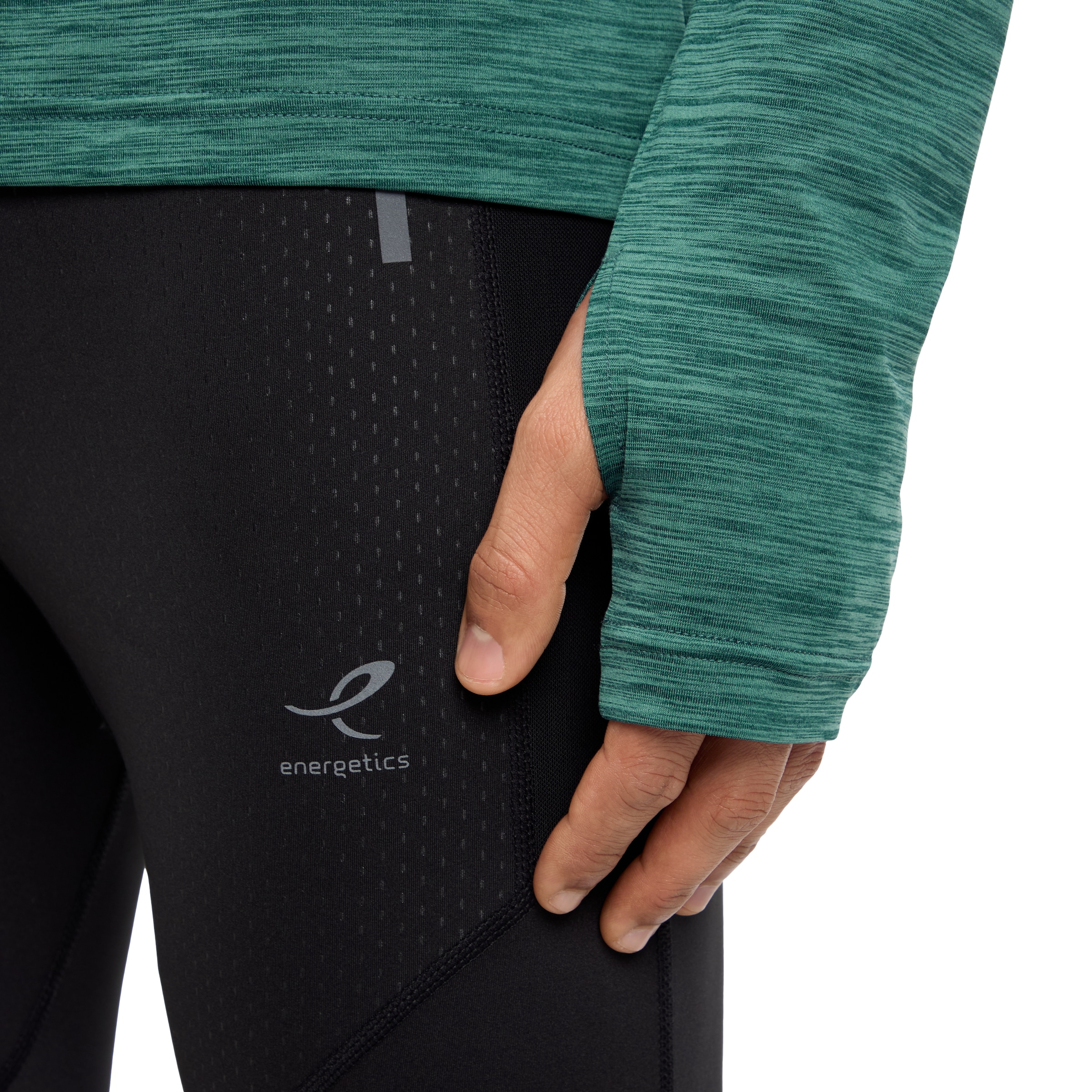 Energetics Laufshirt »HE.-LANGARMSHIRT AILO LS M« mit Daumenöffnungen an den Bündchen, elastisches Material