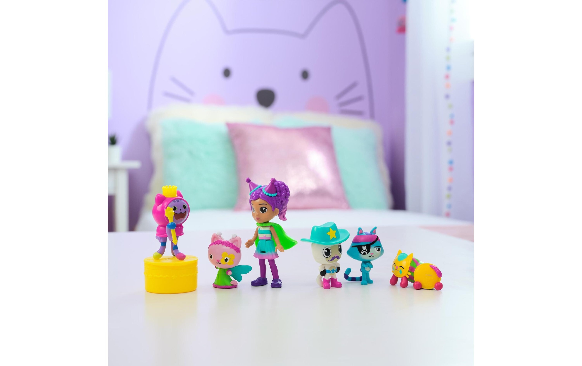 Spin Master Spielwelt »Gabby's Dollhouse Deluxe Figuren Set Celebration«