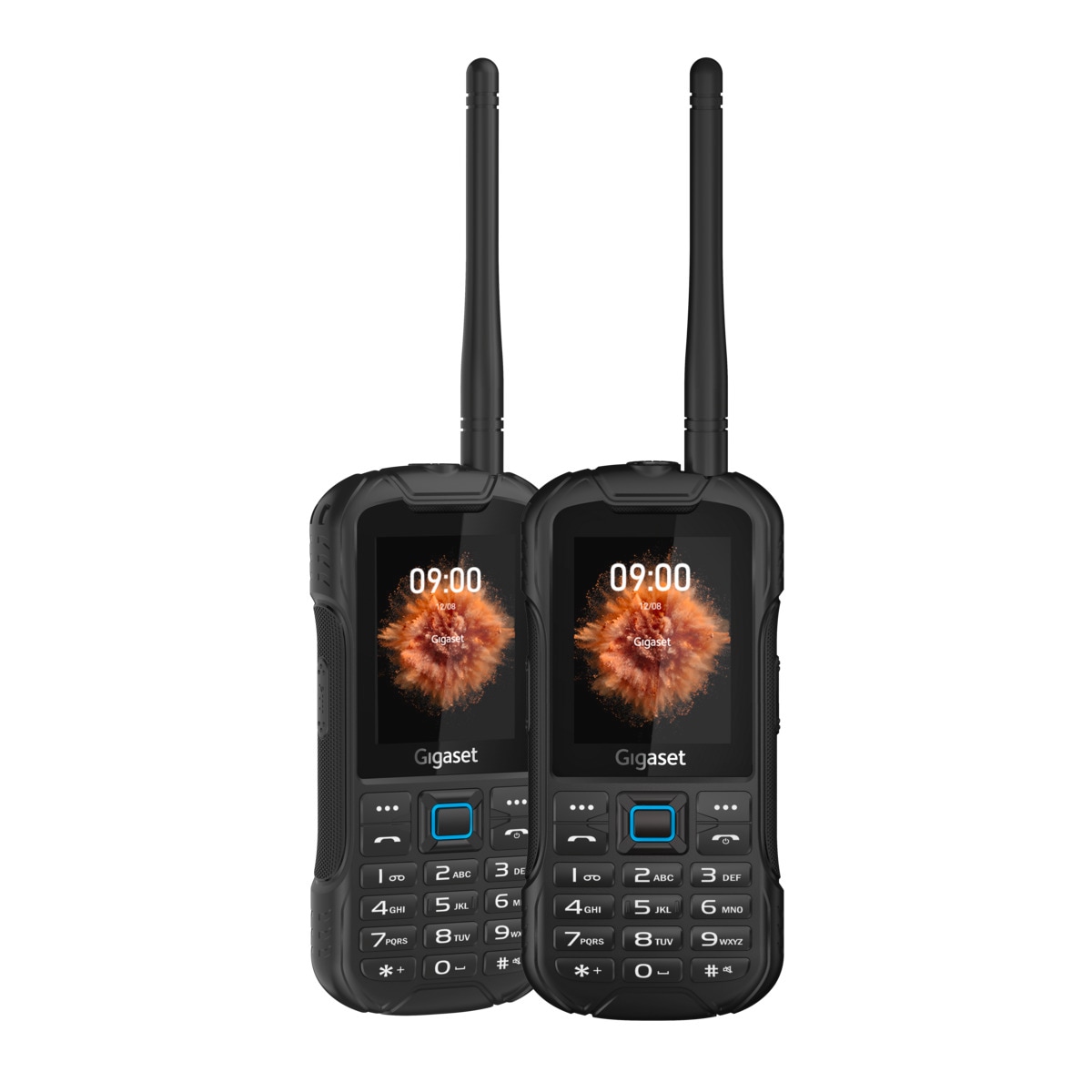 Gigaset Handy »GLX 8 ACTIVE Duo Walkie-Talkie Feature Phone« Schwarz