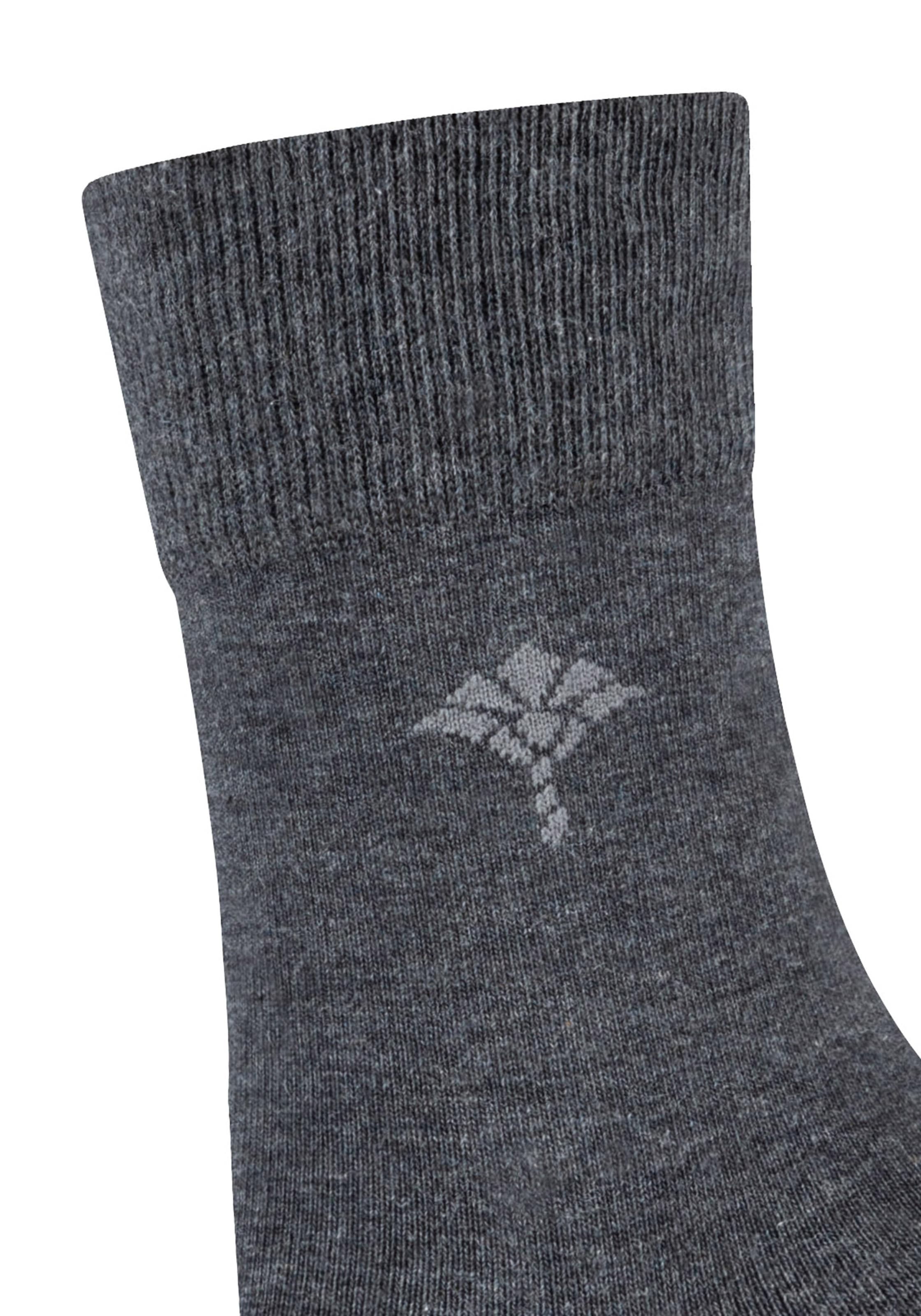 JOOP! Socken »For your daily« mit Cornflower-Logo, Rippenbündchen