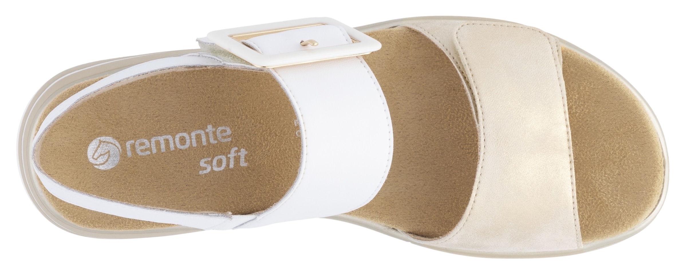 Remonte Keilsandalette  , Sommerschuh, Riemchensandale mit komfortablem Softfussbett