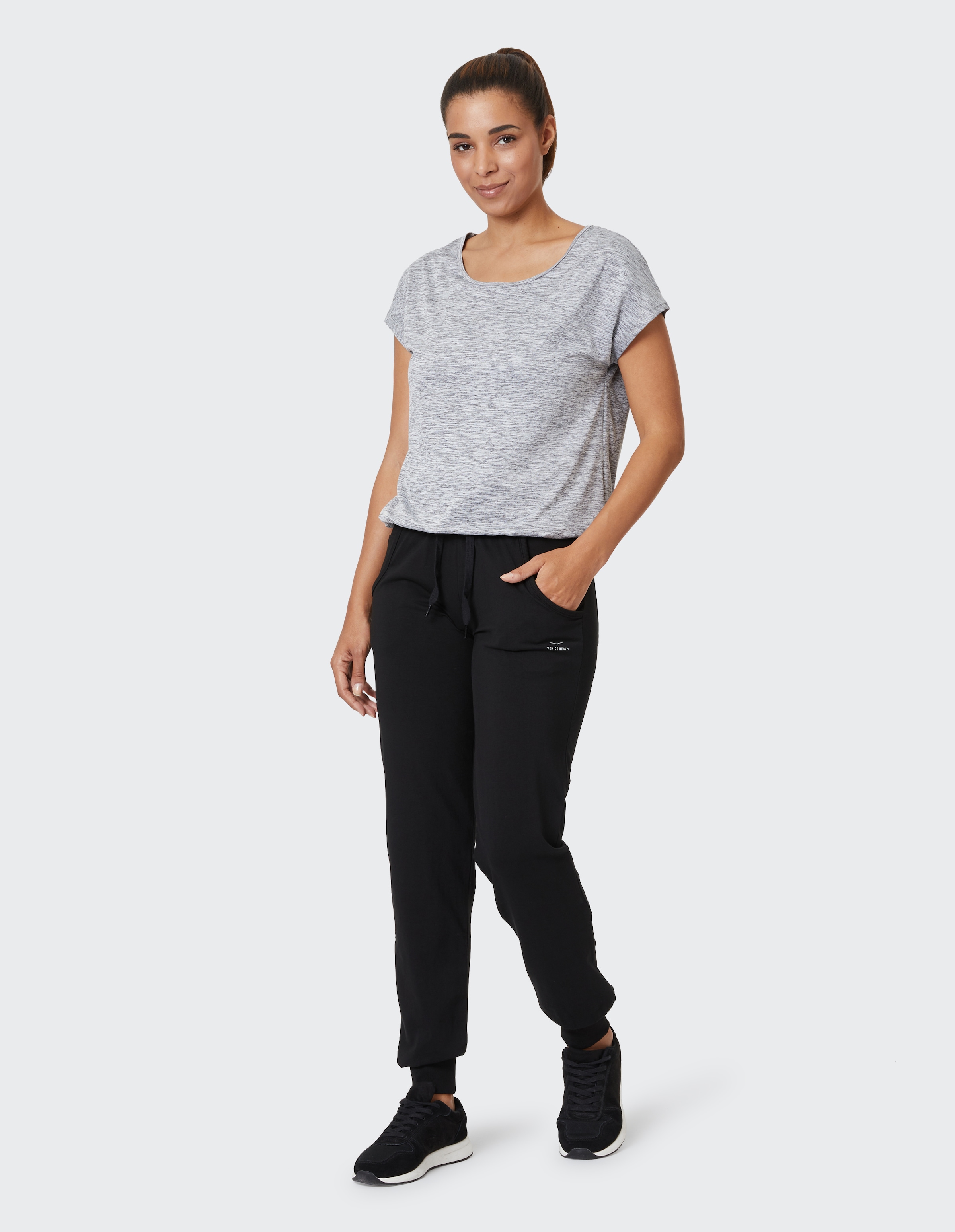 Venice Beach Jogginghose »JOGGINGHOSE VALLEY TOR«  mit Baumwolle und Elasthan, weiches Obermaterial