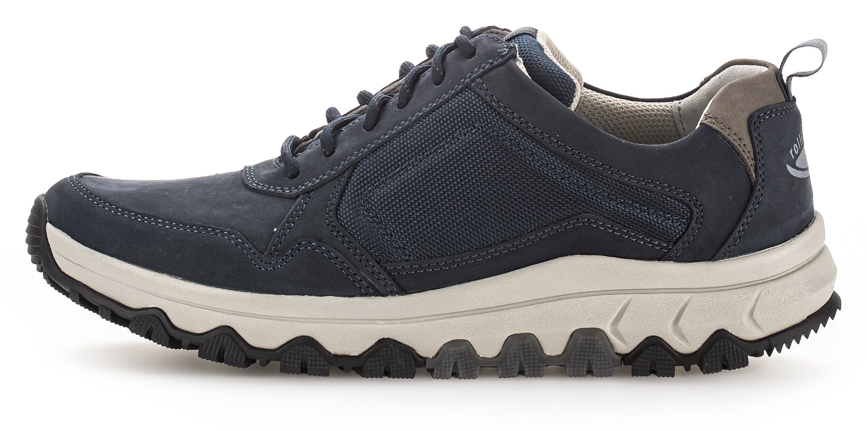 Gabor Rollingsoft Sneaker  , Freizeitschuh, Halbschuh, Schnürschuh mit Anziehlasche, Weite G