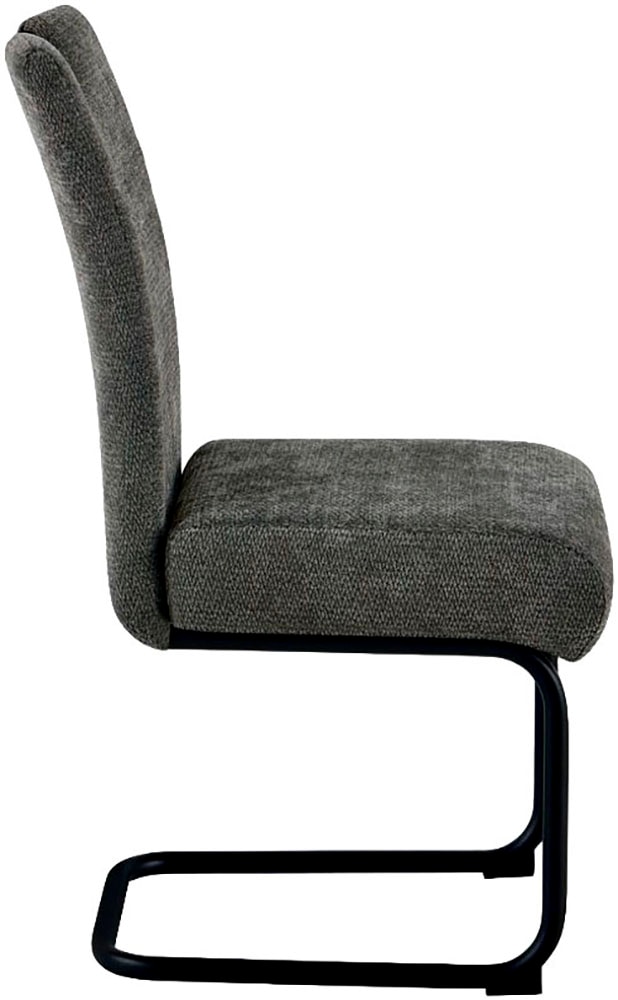 GOODproduct Chaise cantilever »Echo« (Ensemble) 2 cuischaise cantilever confortable avec ressort et poignée, charge maximale 140 kg