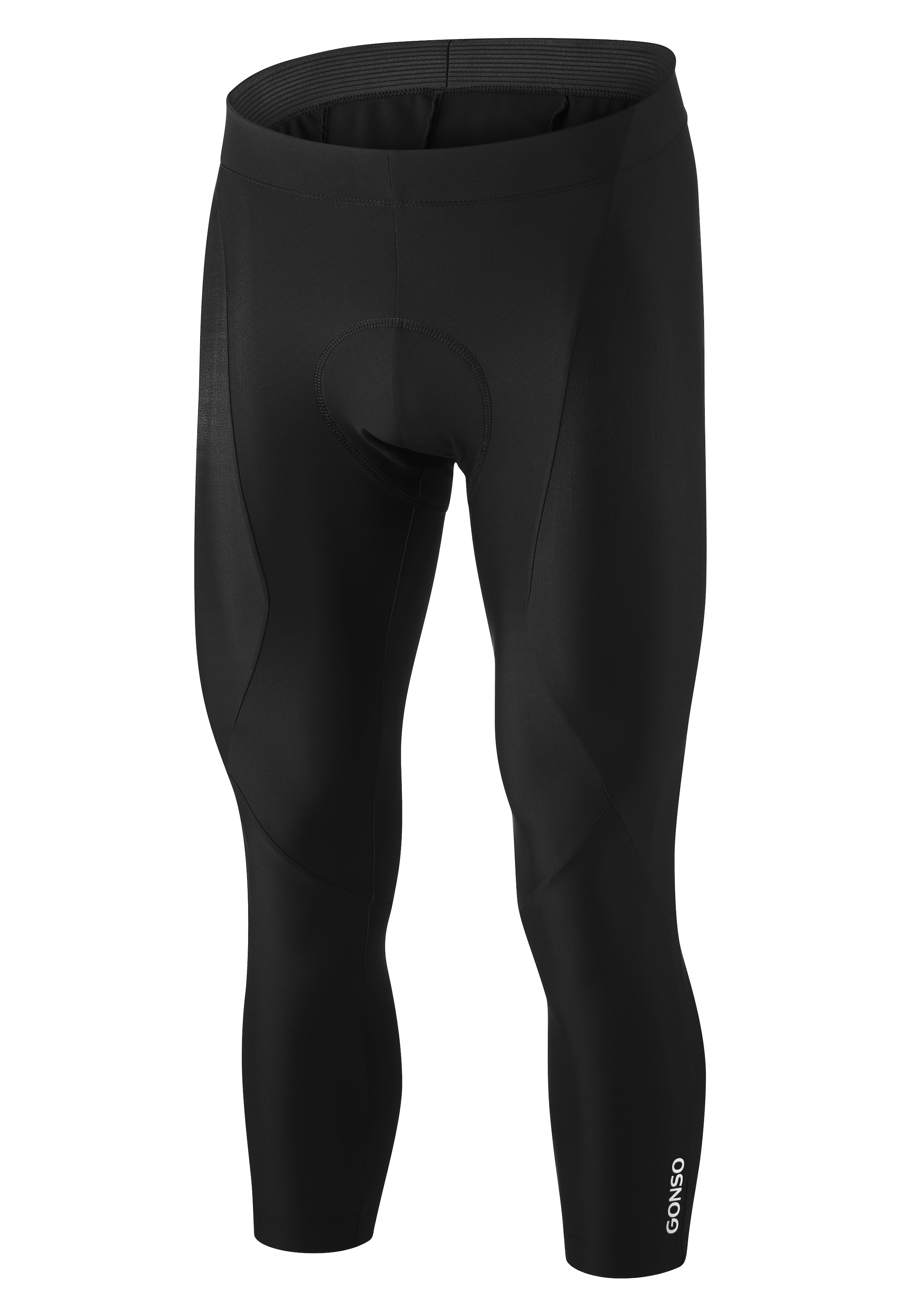 Gonso Fahrradhose »Essential Tight 5/6 SC M«  Herren 3/4 Radhose mit Sitzpolster, atmungsaktive Radlerhose Tight Fit