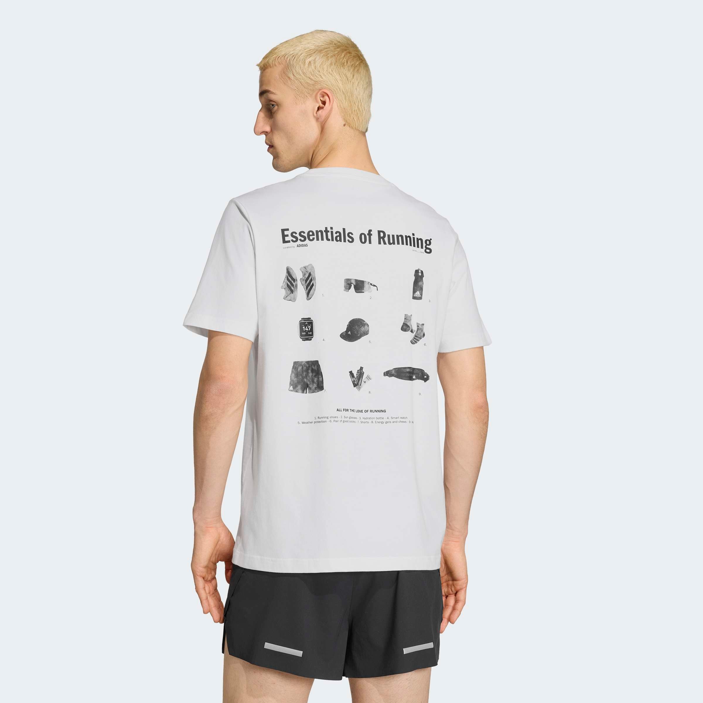 adidas Performance Laufshirt »M RUN ESS G T« aus Baumwolle, für Erwachsene