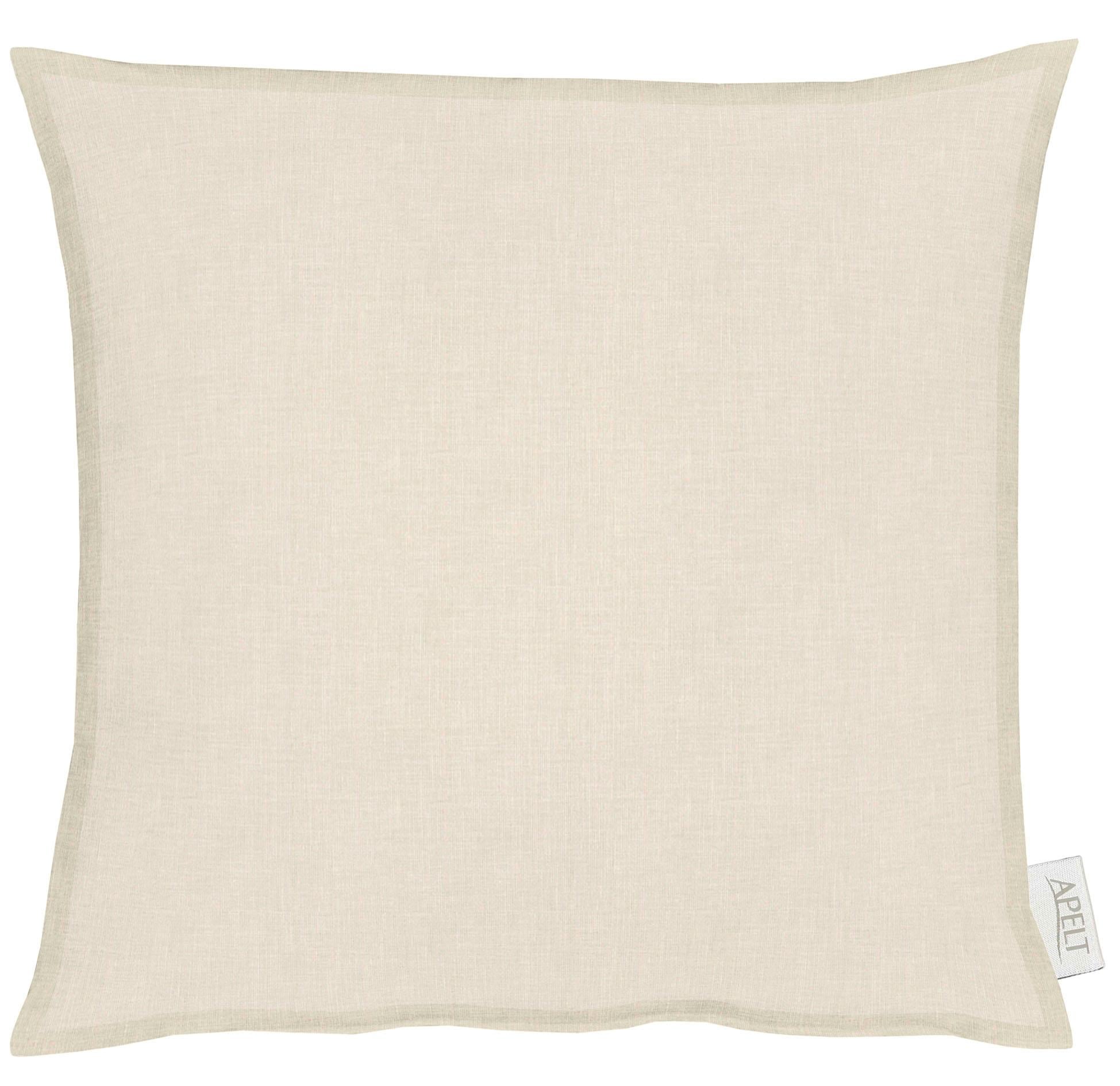 APELT Coussin décoratif »ALASKA« Uni, Kissenhülle mit Füllung, 1 Stück