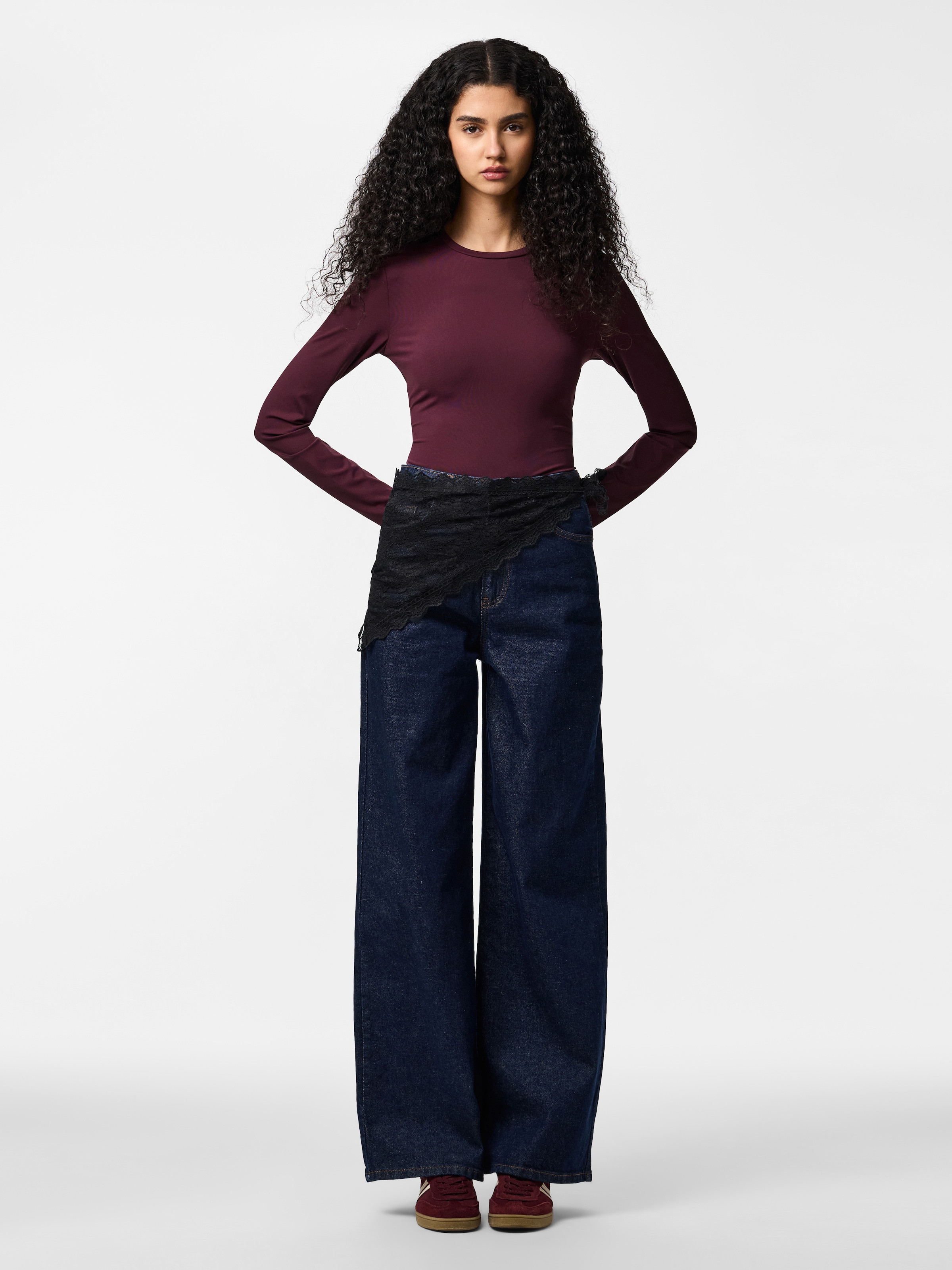 pieces T-shirt à manches longues »PCLULA LS TOP JRS NOOS«