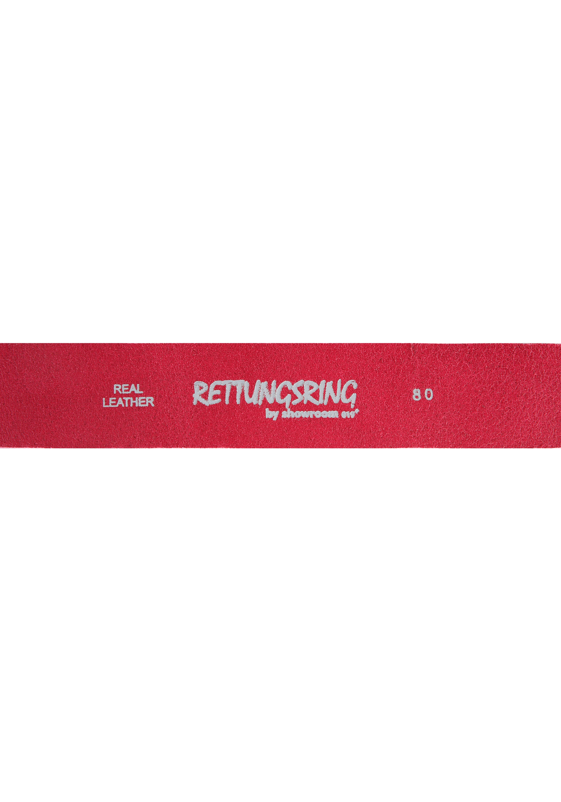 Rettungsring Gürtel Ceinture en cuir avec boucle interchangeable »Seegras Rund«