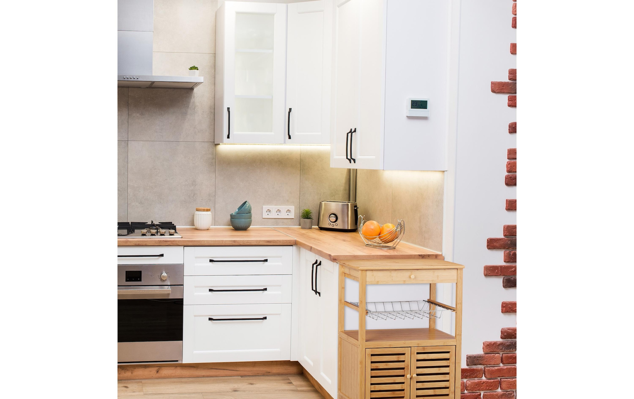 relaxdays Küchenwagen »82 x 59.5 x 35 cm«