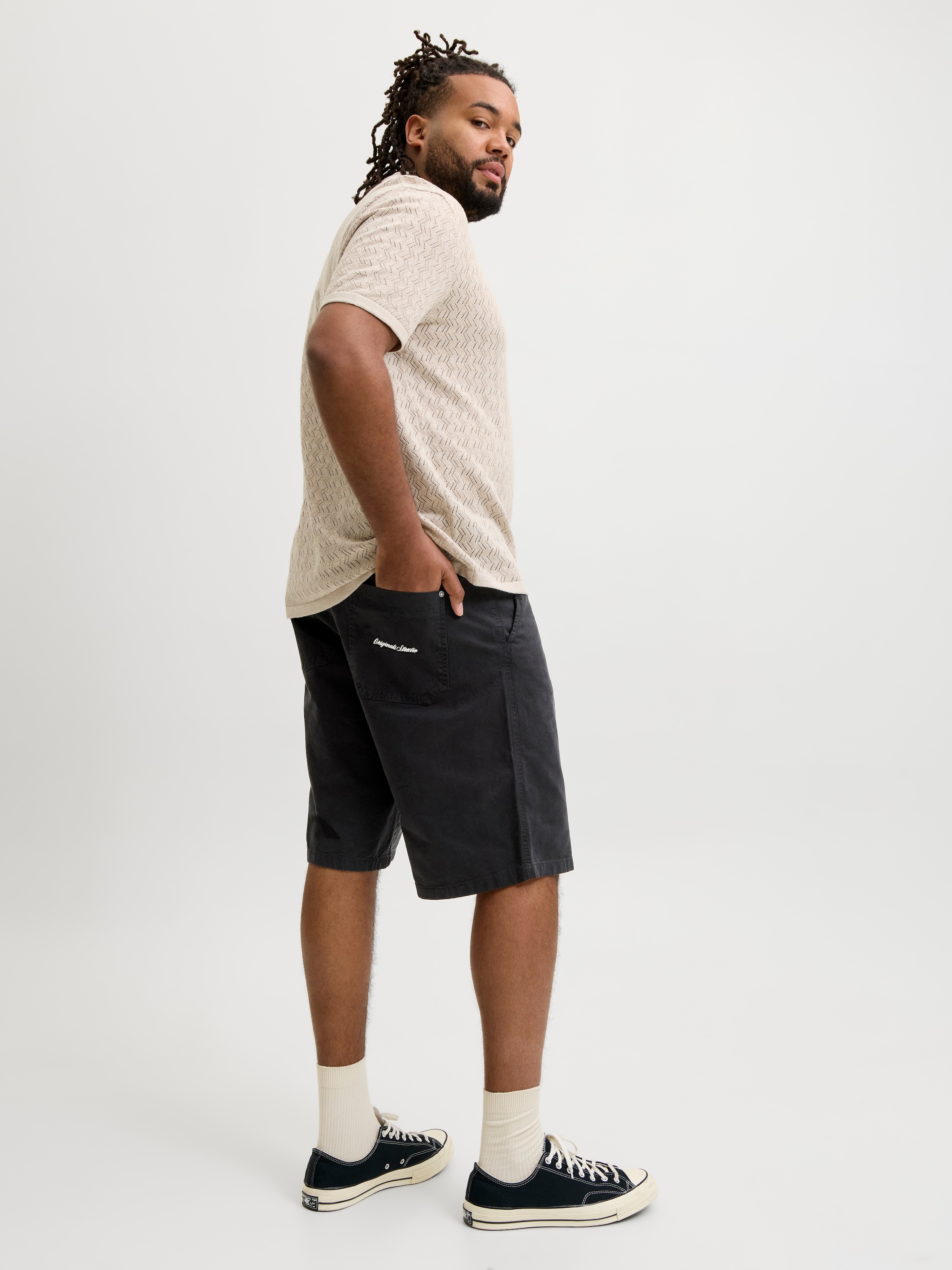 Jack & Jones PlusSize Bermuda »JPSTOWEN NORREBRO WORKER SHORTS LN PLS«  avec poches