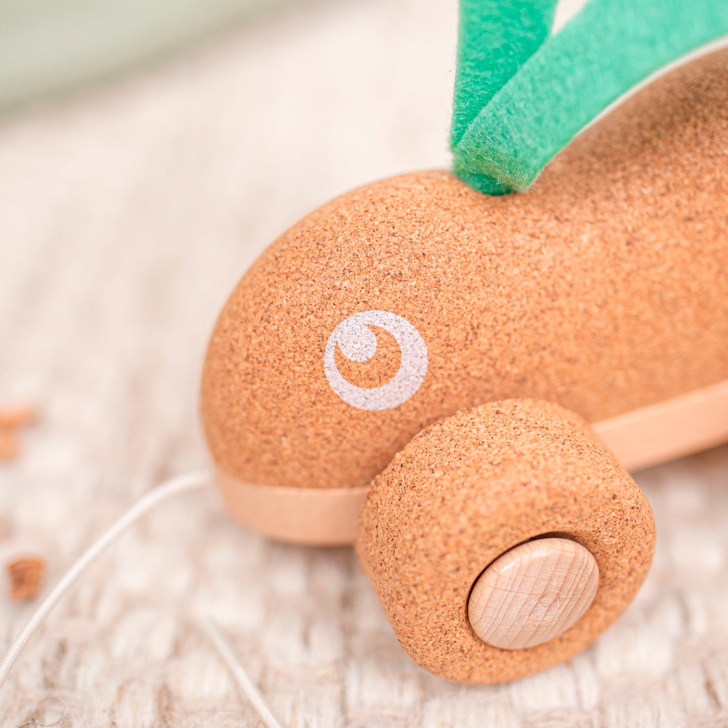 KORKO Nachziehtier »Hopping Bunny« Made in Europe