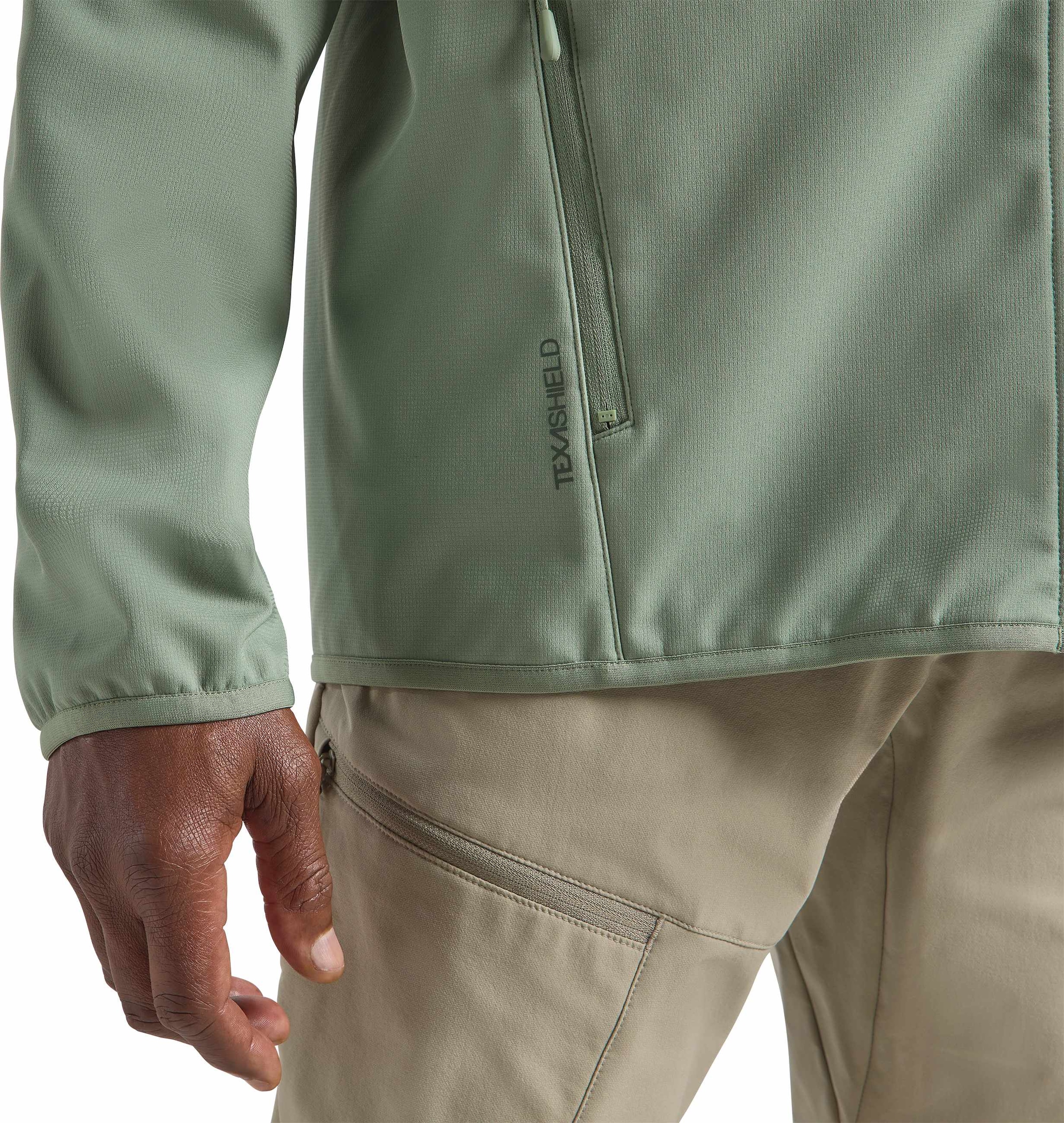 Jack Wolfskin Veste softshell »BORNBERG HOODY M« mitKapuze