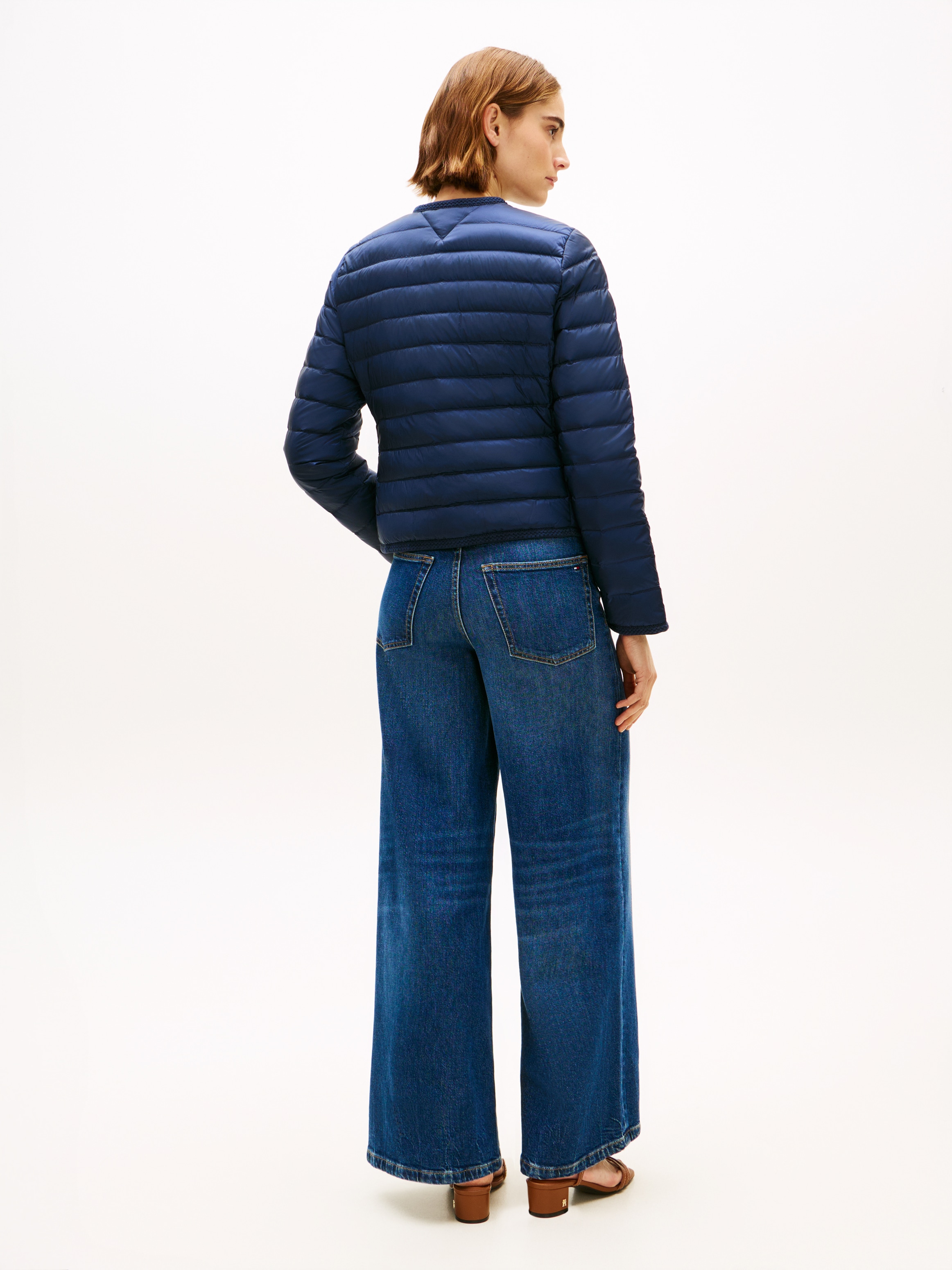 Tommy Hilfiger Veste matelassée »FEMININE LW DOWN JACKET« mit aufgesetzten Taschen