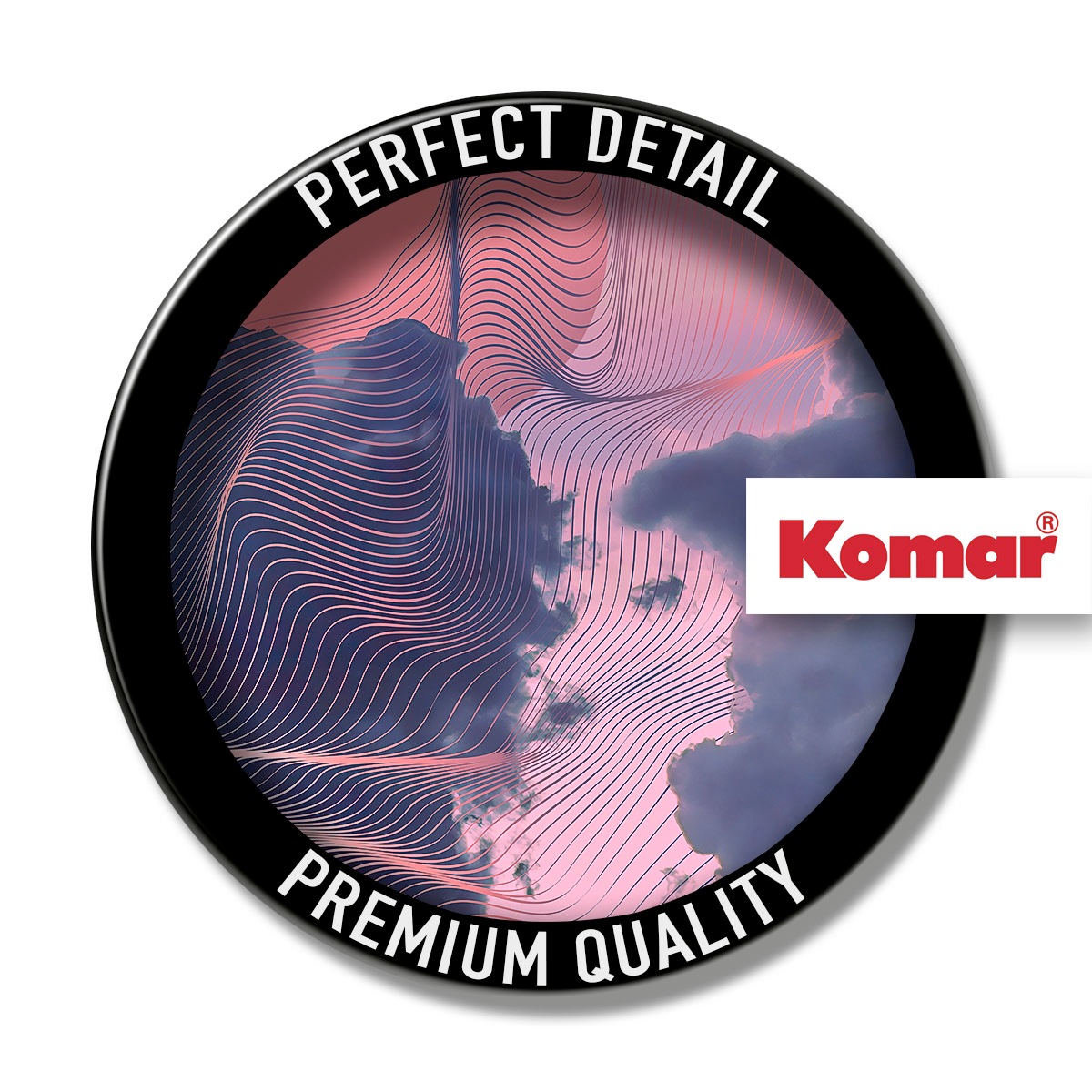 Komar Leinwandbild »Morning Vibes - Grösse 40 x 60 cm« Natur 1 Stk. tlg. Keilrahmenbild mi Echtholzrahmen