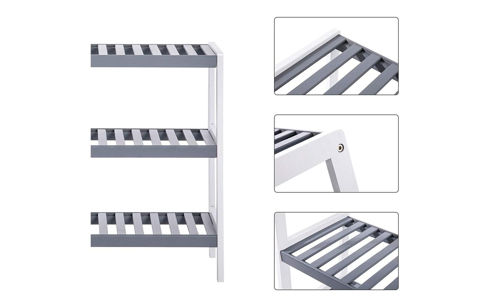 SONGMICS Étagère à chaussures »mit 3 Ebenen 70 x 55 cm« 1 cuis tlg.