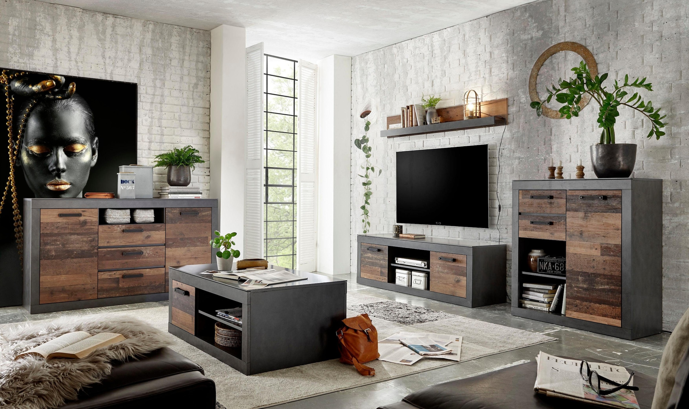 Home affaire Meuble mural »BROOKLYN«