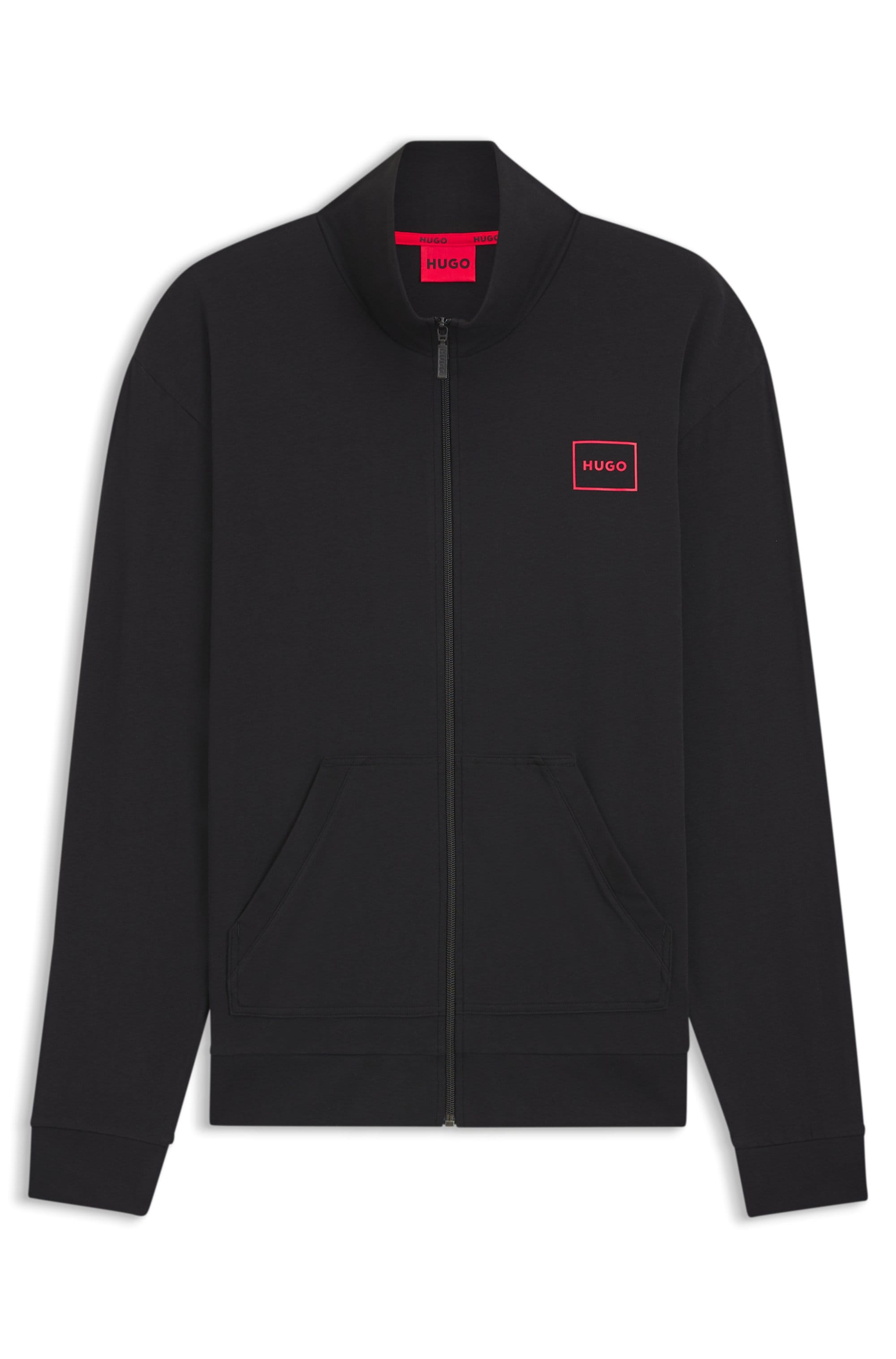 HUGO Underwear Sweatjacke »Laze Zip Jacket«, mit seitlichen Taschen
