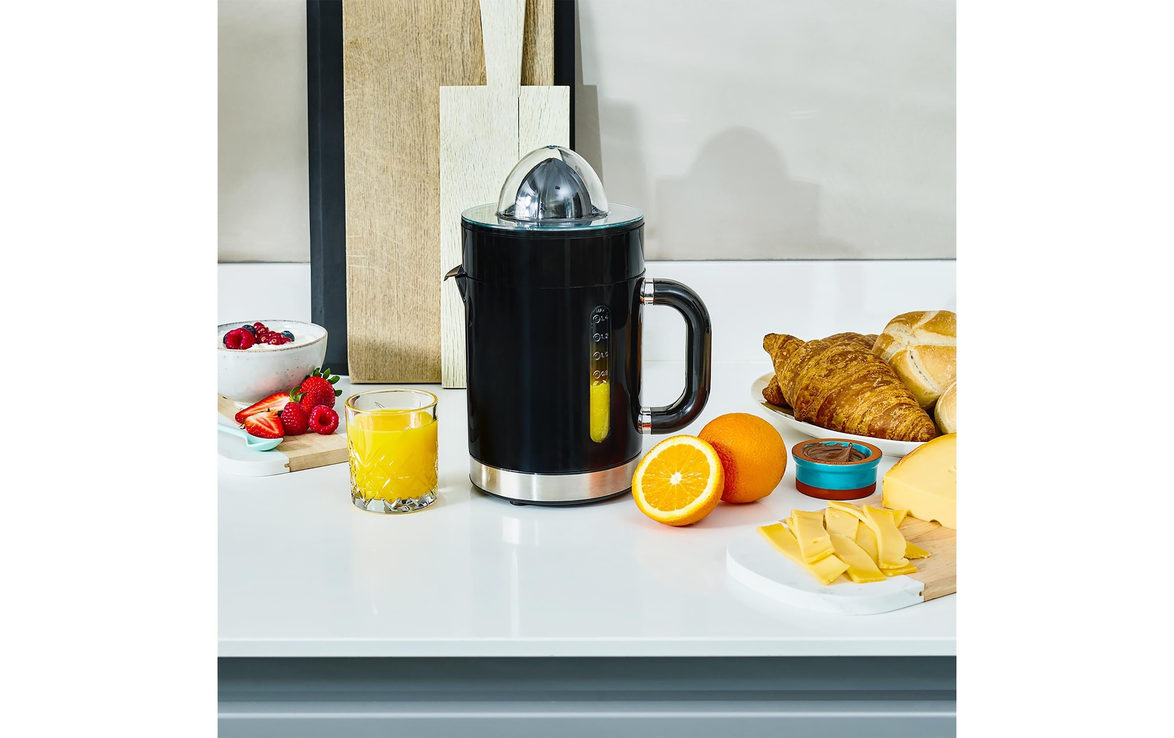 Tristar Presse-agrumes »CP-3012« 40 W Presse-agrumes Duo avec une capacité de 1,4 litre et une puissance de 40 watts