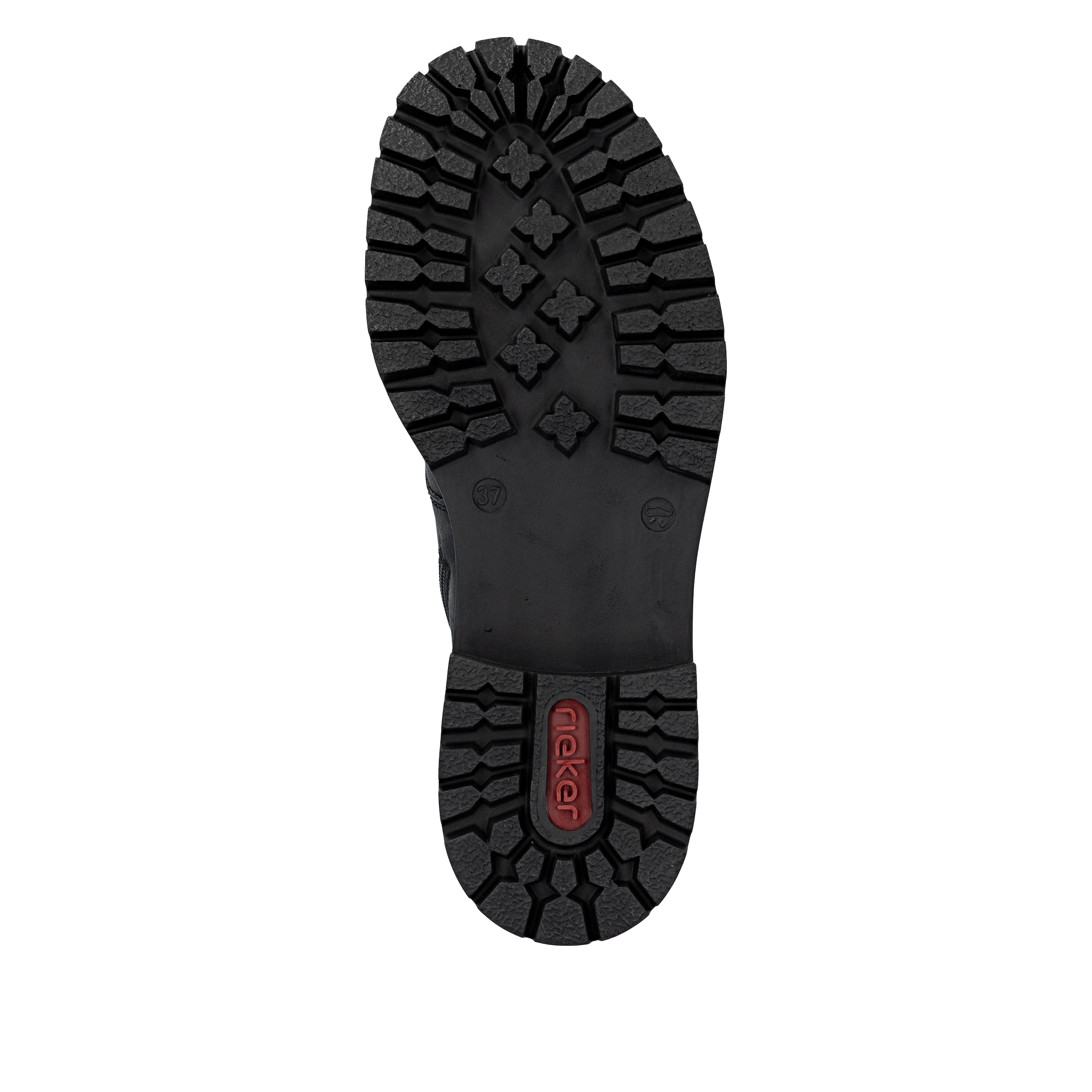 Rieker Bottines à lacets  Bottine à lacets, semelle profilée, avec fermeture éclair intérieure pratique