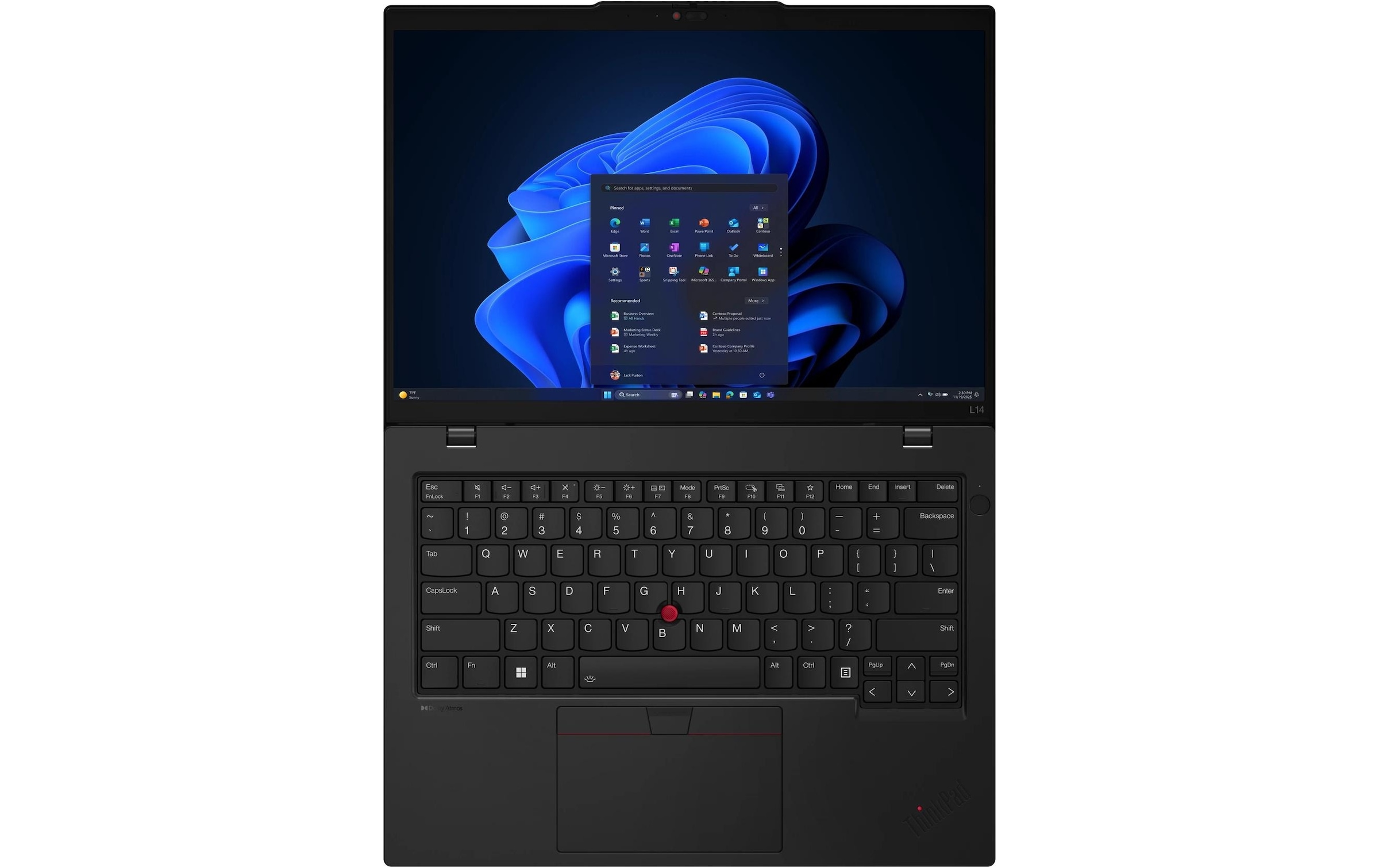Lenovo Ordinateur portable »ThinkPad L14 Gen 6 (AMD)« / 14 ″ AMD Ryzen 5 512 GB SSD