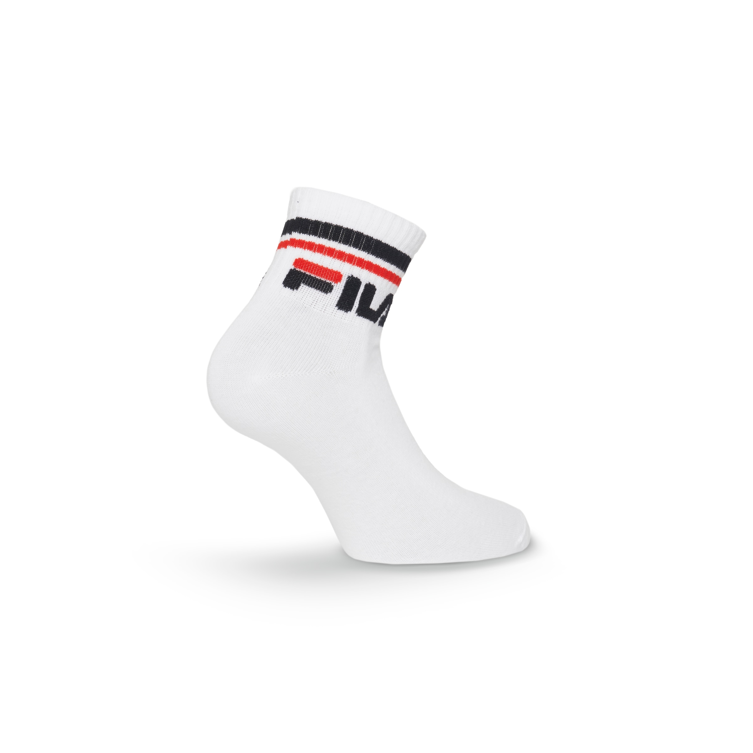 Fila Sportsocken »UNISEX QUARTER PLAIN SOCKS« 6 Paar tlg. mit Logo-Schriftzug