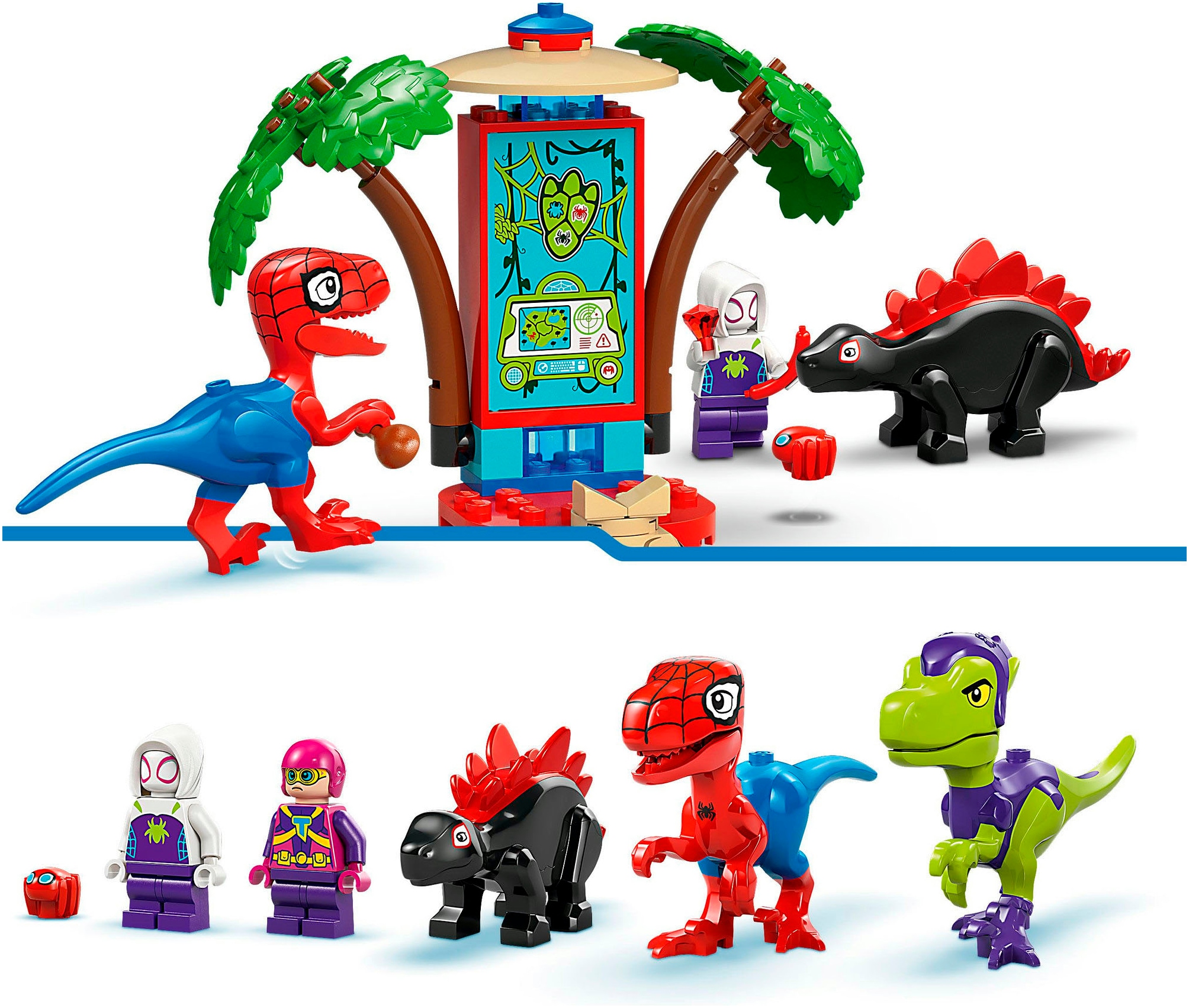 LEGO® Pions de construction »Showdown am Baumhaus: Spidey-Rex vs. Gobby-Raptor (11200), LEGO Spidey« Made in Europe