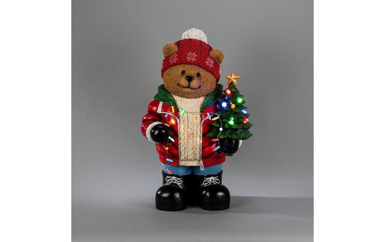 KONSTSMIDE Lumière décorative LED »LED-Teddybär 6h Timer, 7 bunte Dioden« Module LED RVB