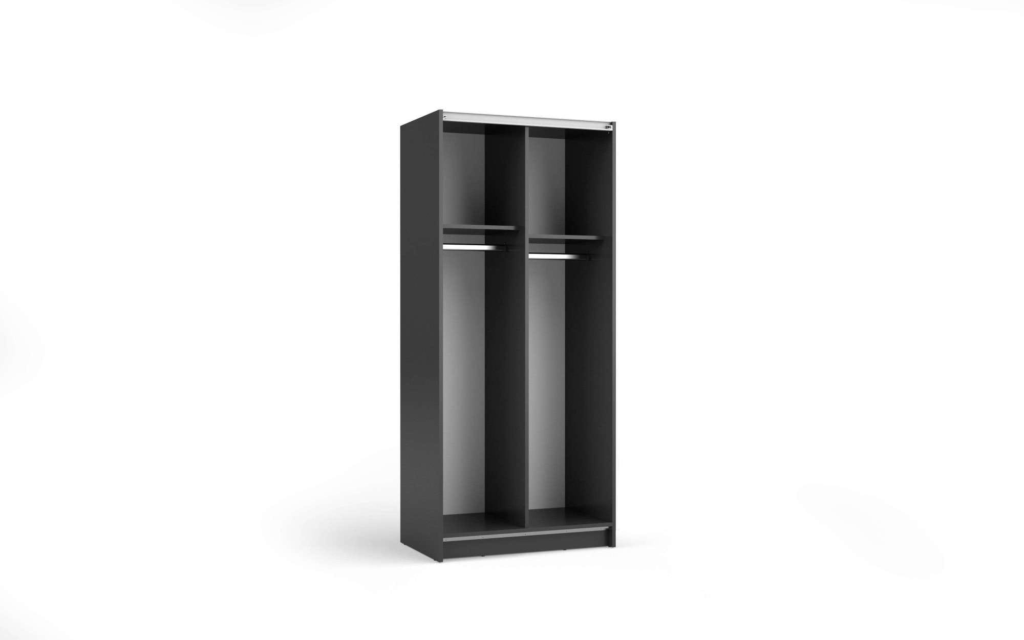 Home affaire Armoires à vêtements »Hildreth, Wäscheschrank, Schwebetüren, Versand nur 4,95?!« avec miroir, panneau de bois certifié FSC®, en 3 largeurs