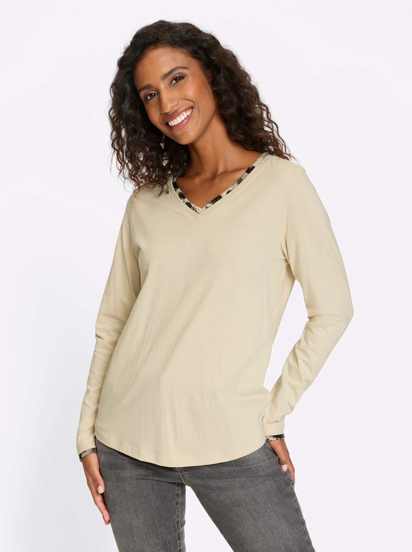 heine T-shirt à manches longues »Langarm-Shirt« 1 pièces