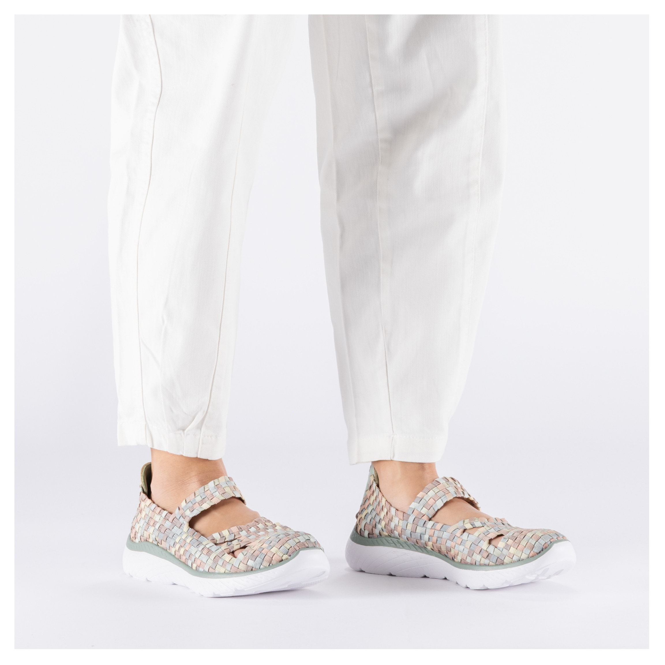 Rieker Ballerines à lanières  Slipper, chaussure à enfiler avec semelle intérieure MemoSoft