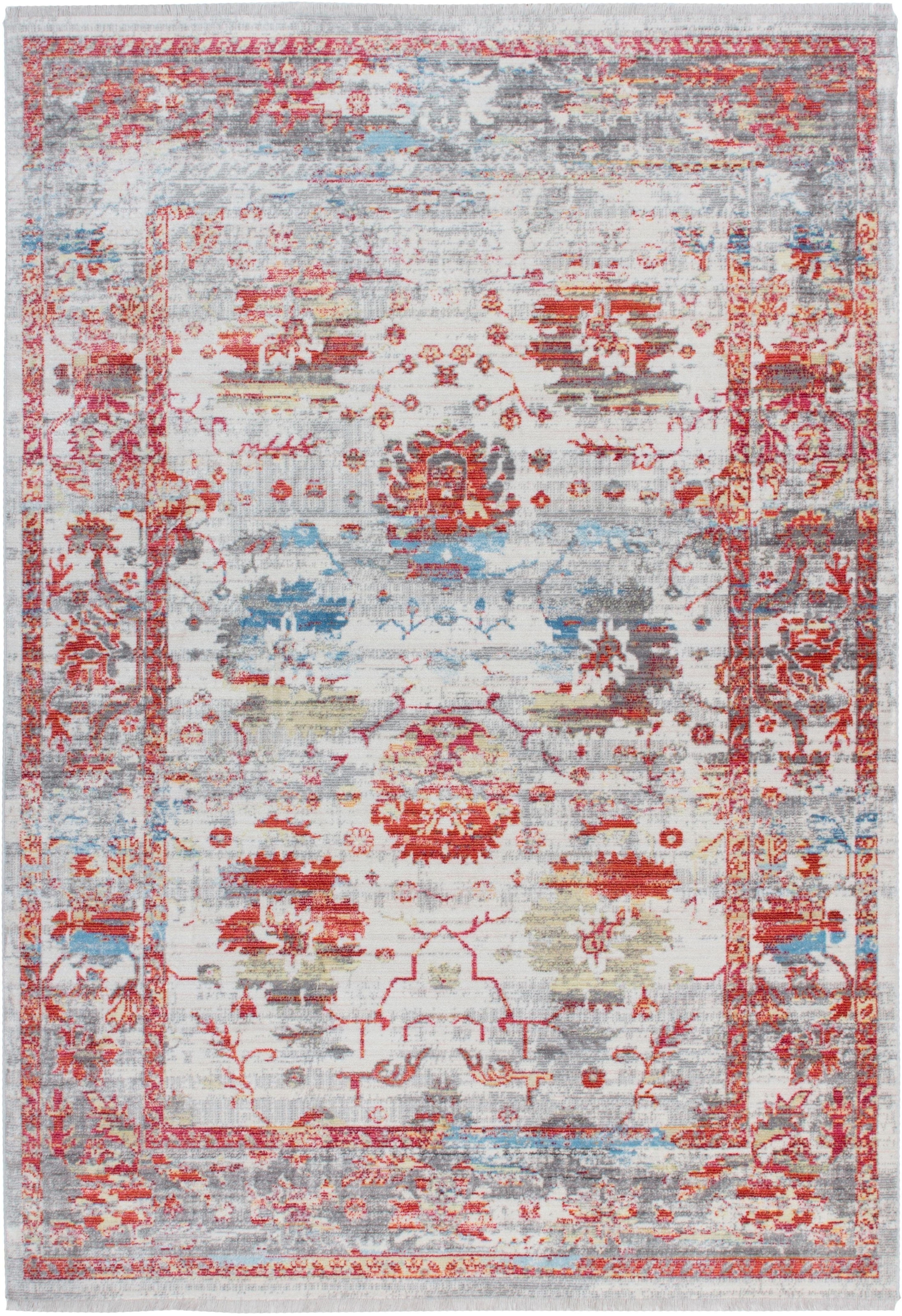 calo-deluxe Teppich »Odalia 100« rechteckig 8 mm Höhe Kurzflor, Wohnzimmer